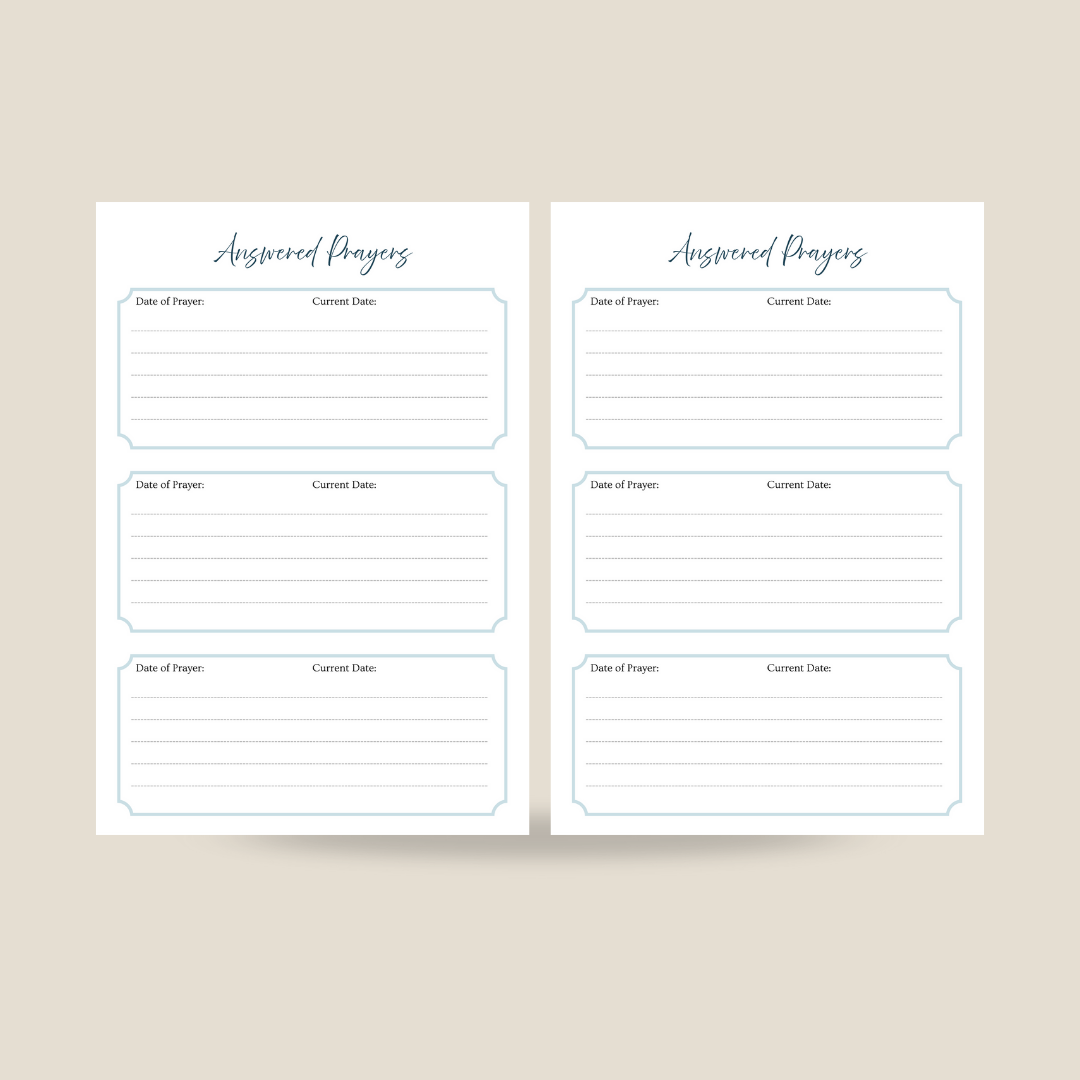 Cloud Guided Prayer Journal