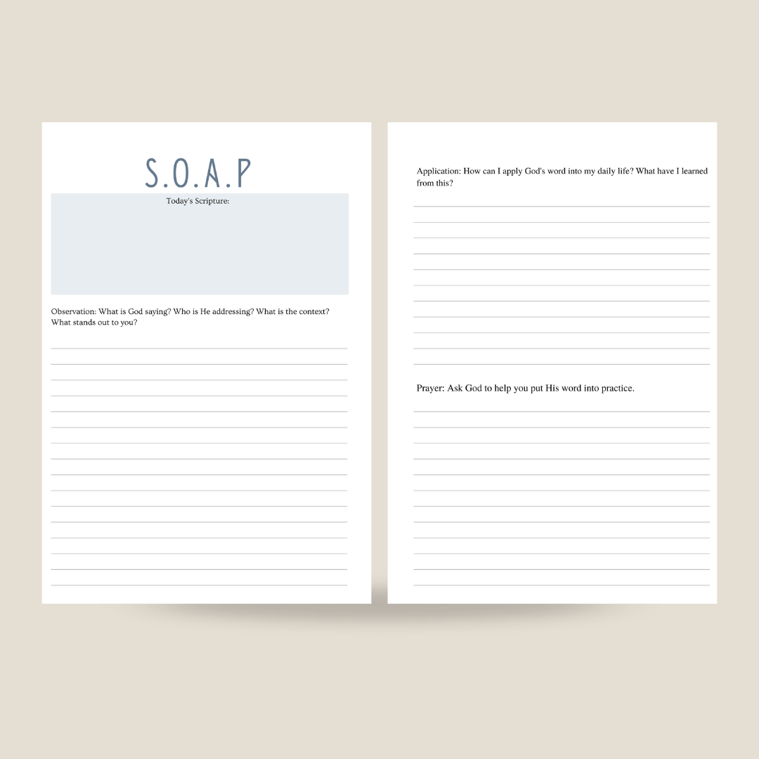 Faith Moves Mountains Bible Study Journal