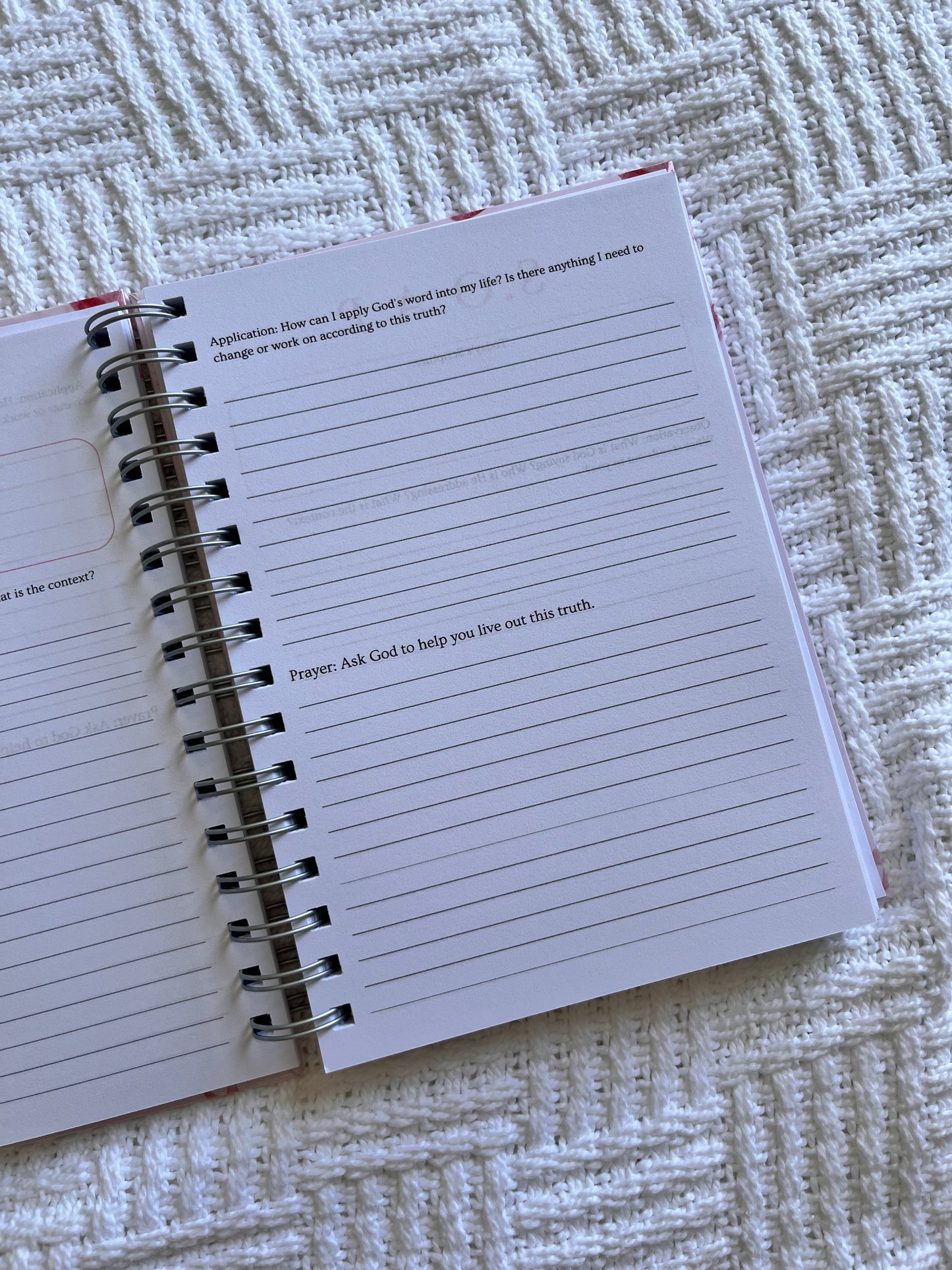 Just a Girl Bible Study Journal