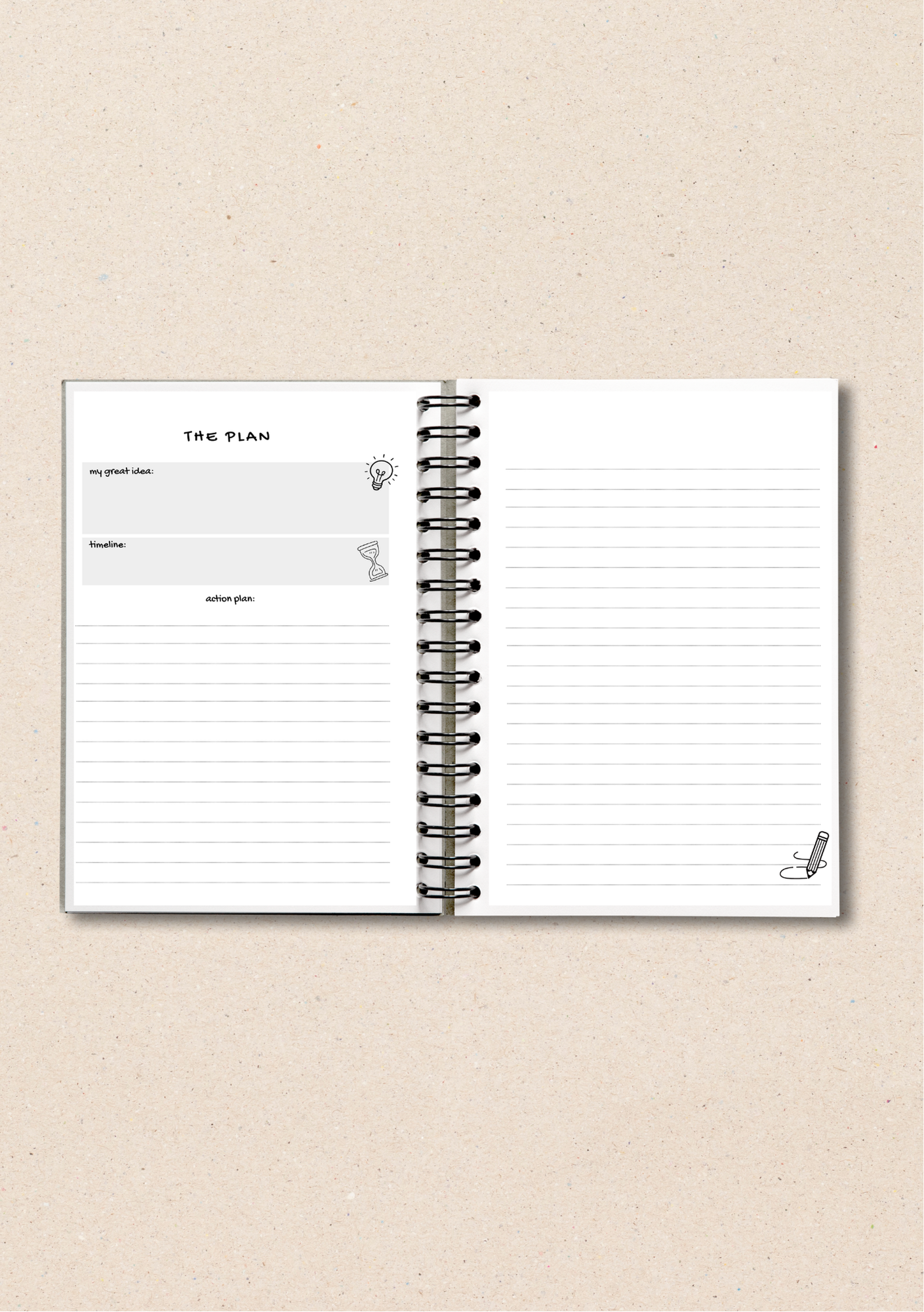 Customisable Idea Journal