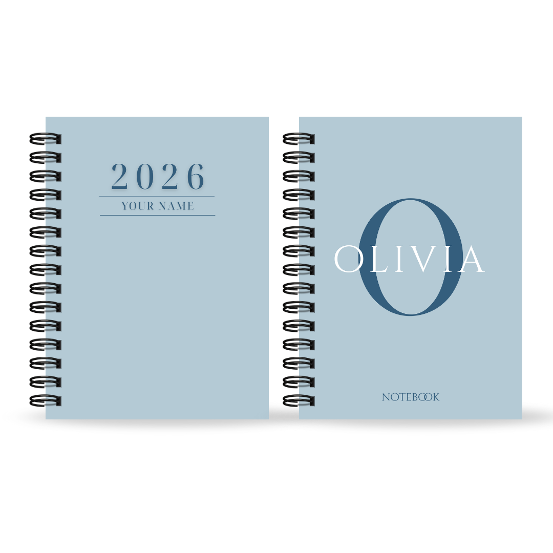 Women's Plain Diary & Notebook Bundle (Multiple Colours)