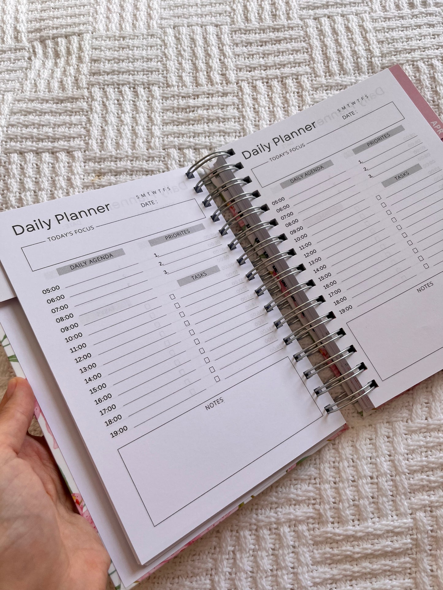 Personalised Floral 2026 Undated Diaries (Different Floral Patterns)