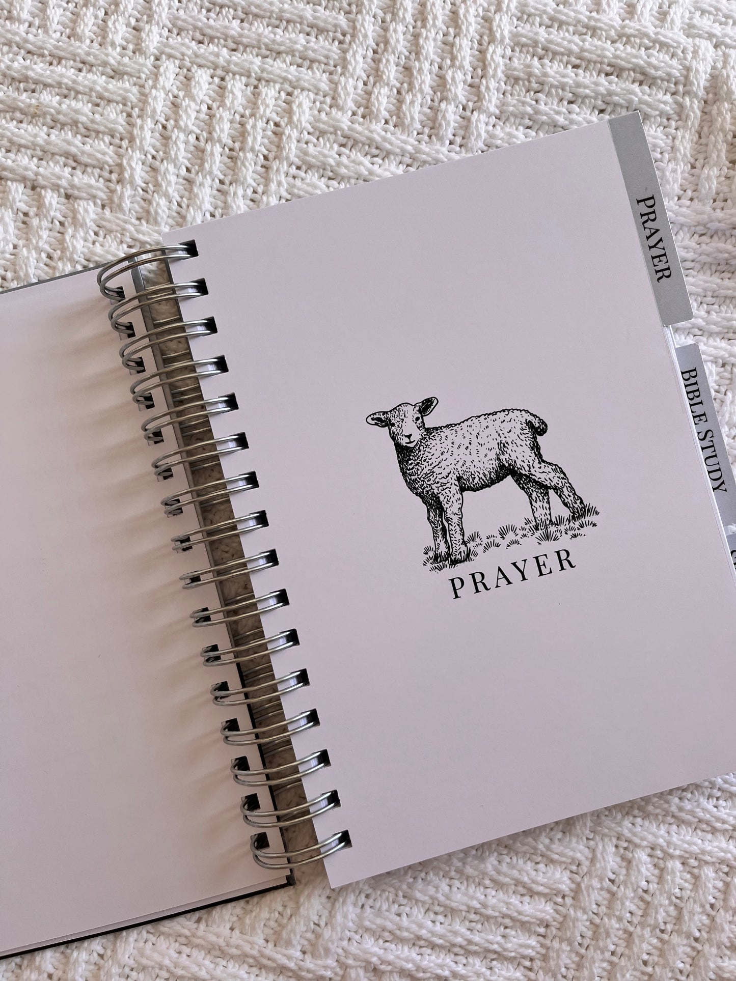 Lamb Prayer & Bible Study Journal in One