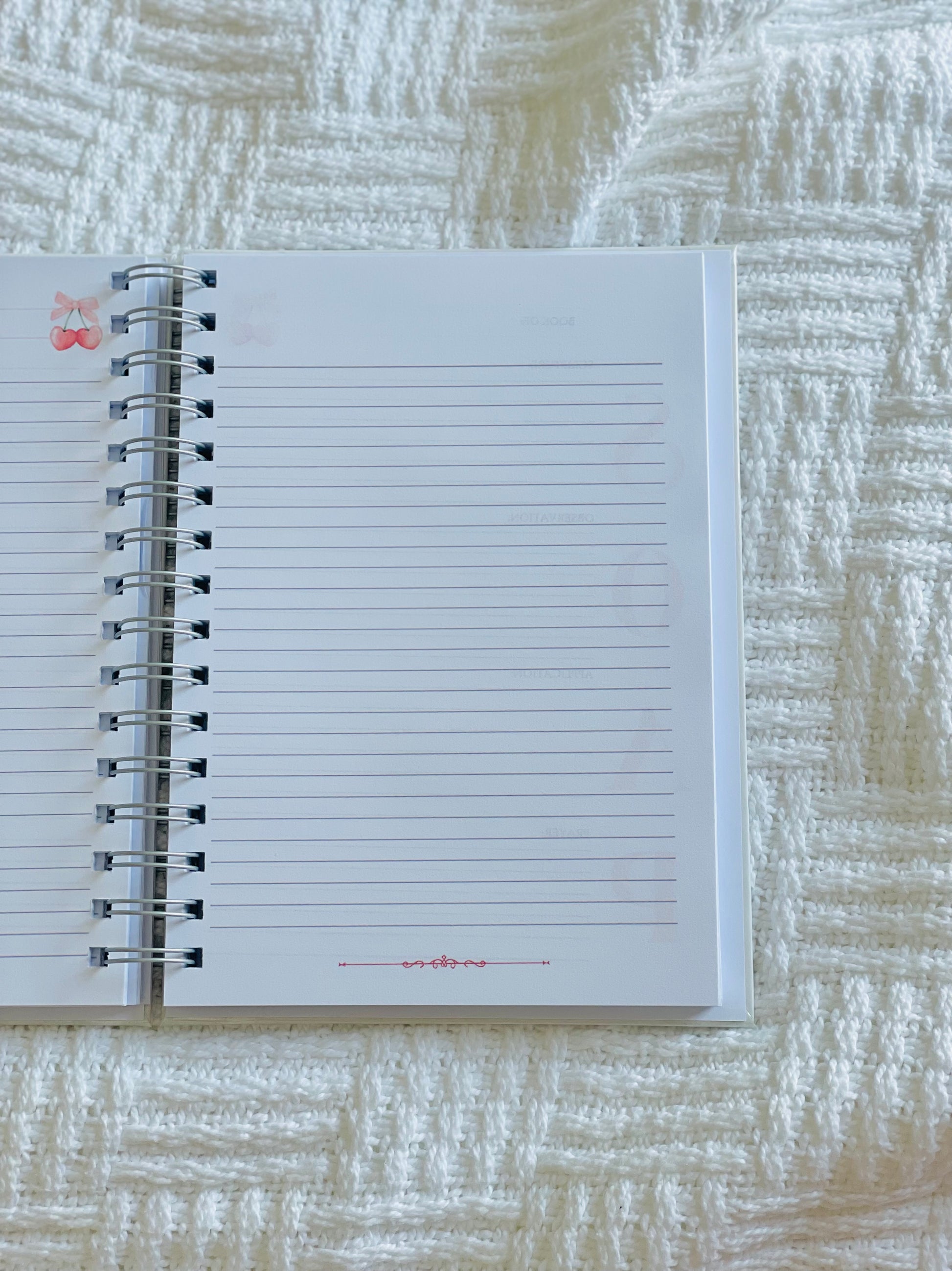 Customisable wire-bound Christian Bible Study Journal with the SOAP Method