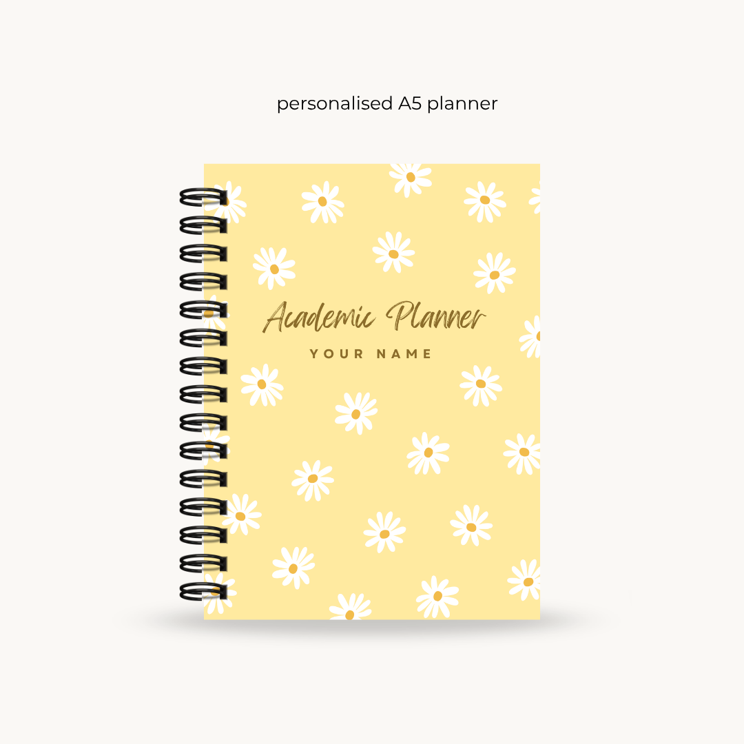 Daisy 6-month Undated Varsity Academic Planner