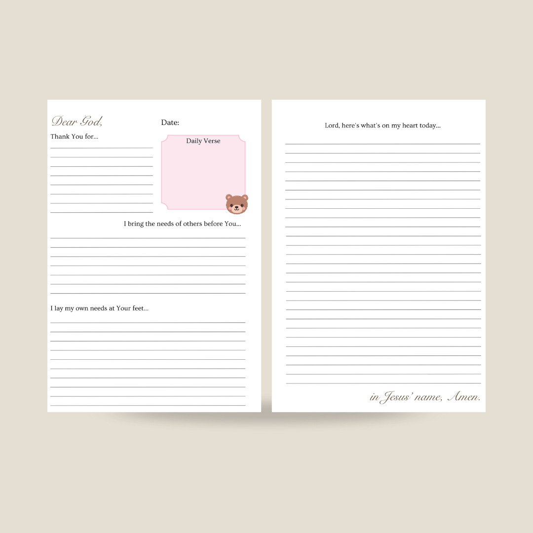 God's Daughter Guided Prayer Journal