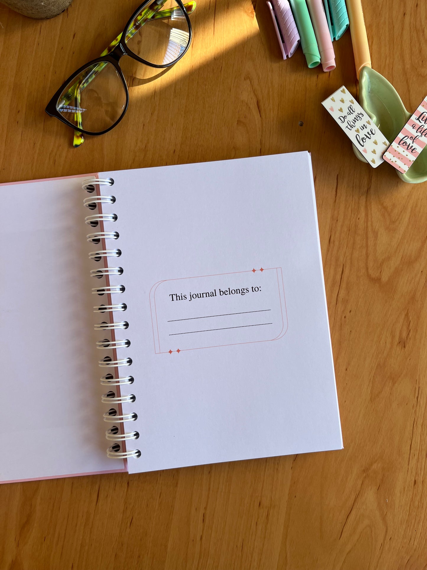 Saved By Grace Sermon Notebook (Multiple Colours)