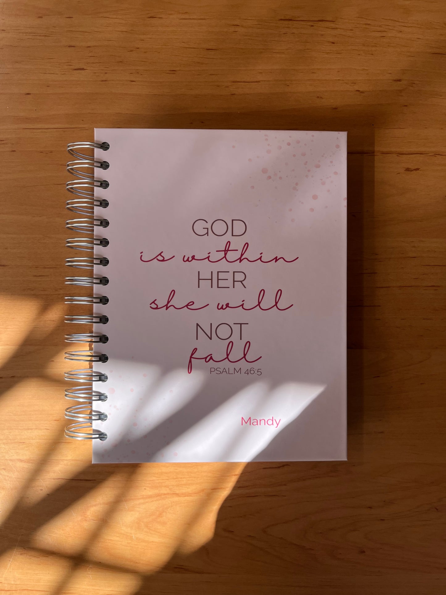 God is Within Her Prayer and Bible Study Journal in One