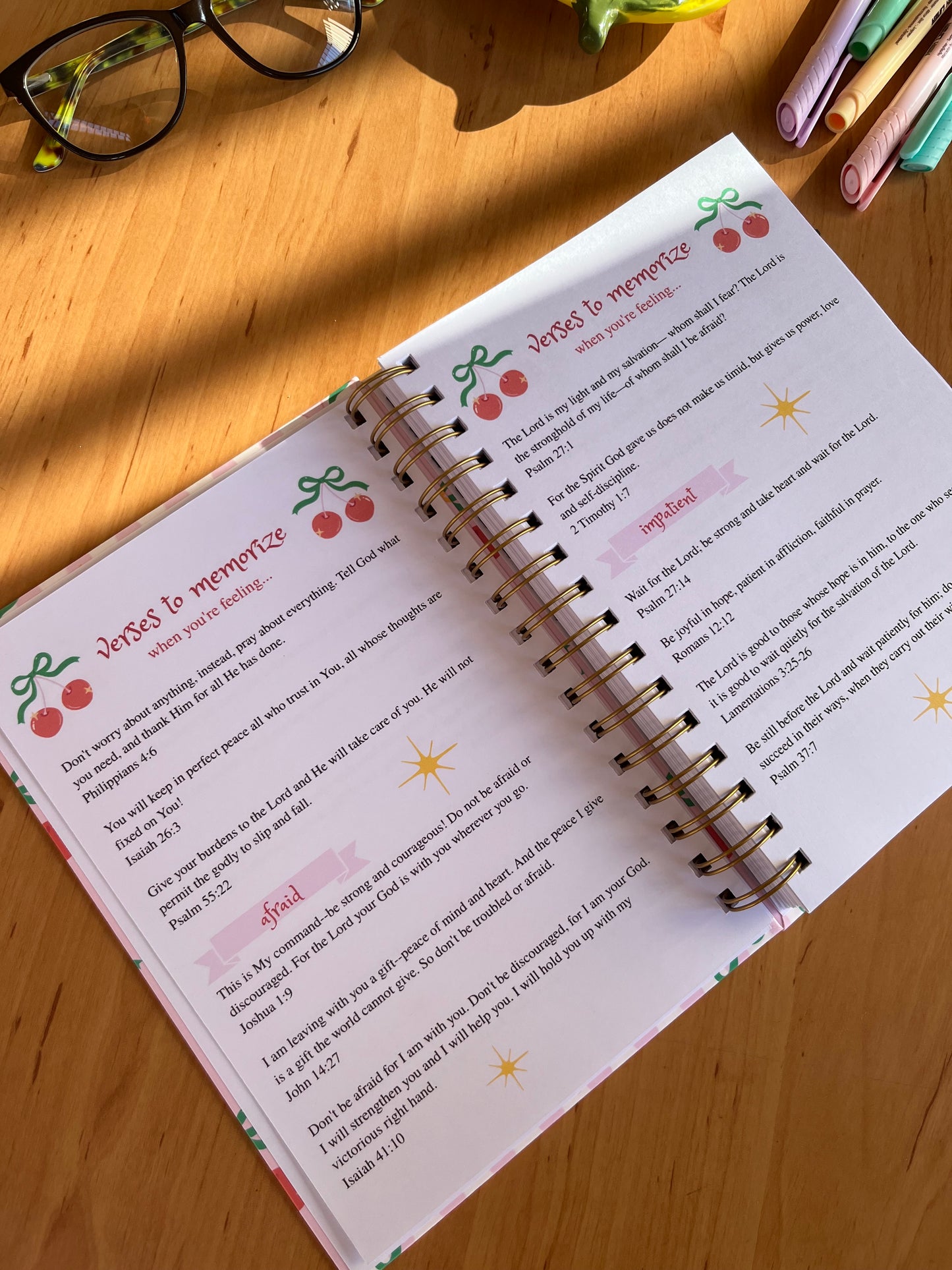 Cherry Teen Guided Prayer Journal