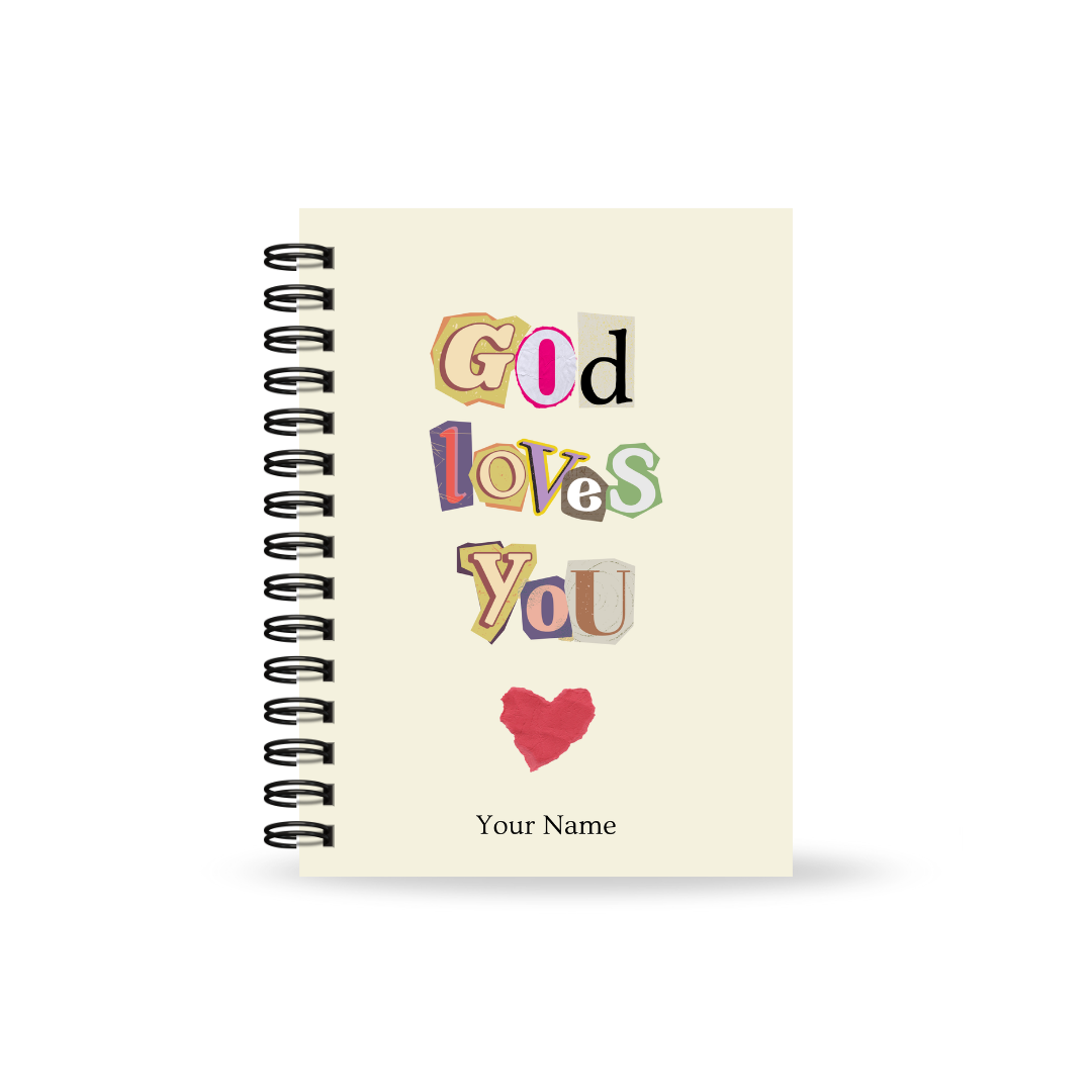 Scrapbook God Loves You Bible Study Journal