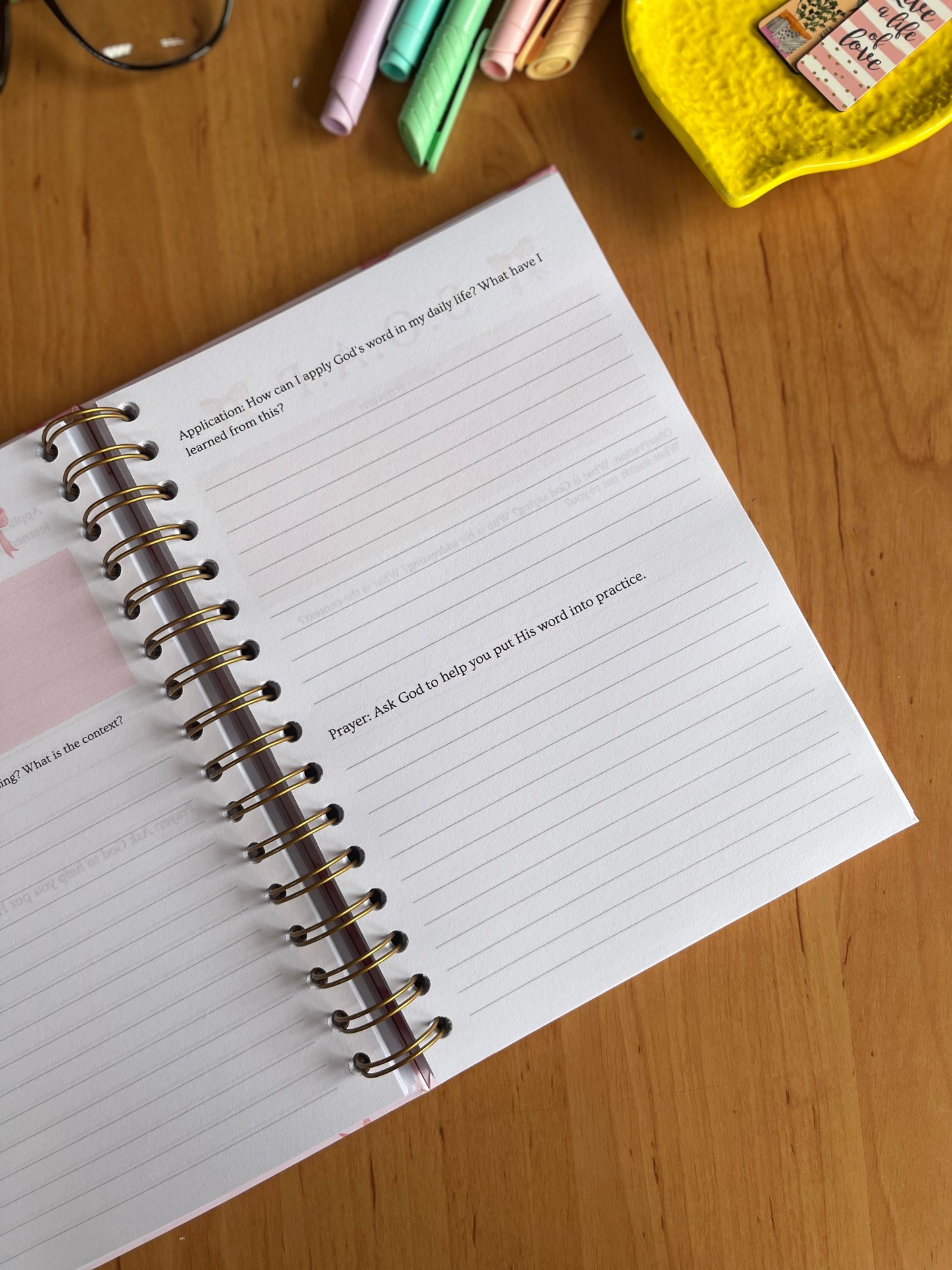 Just a Girl Bible Study Journal