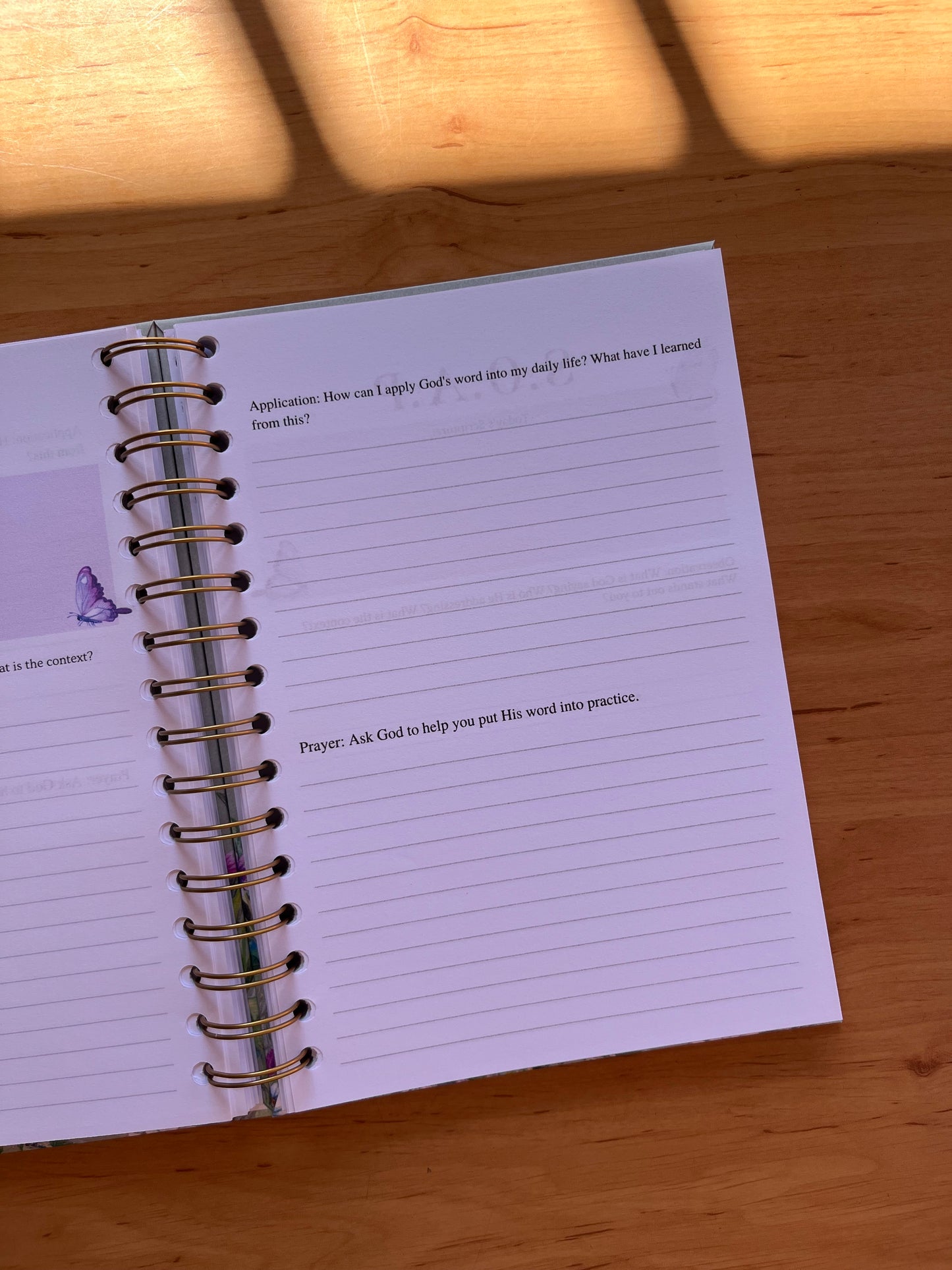 Grow in Grace Bible Study Journal