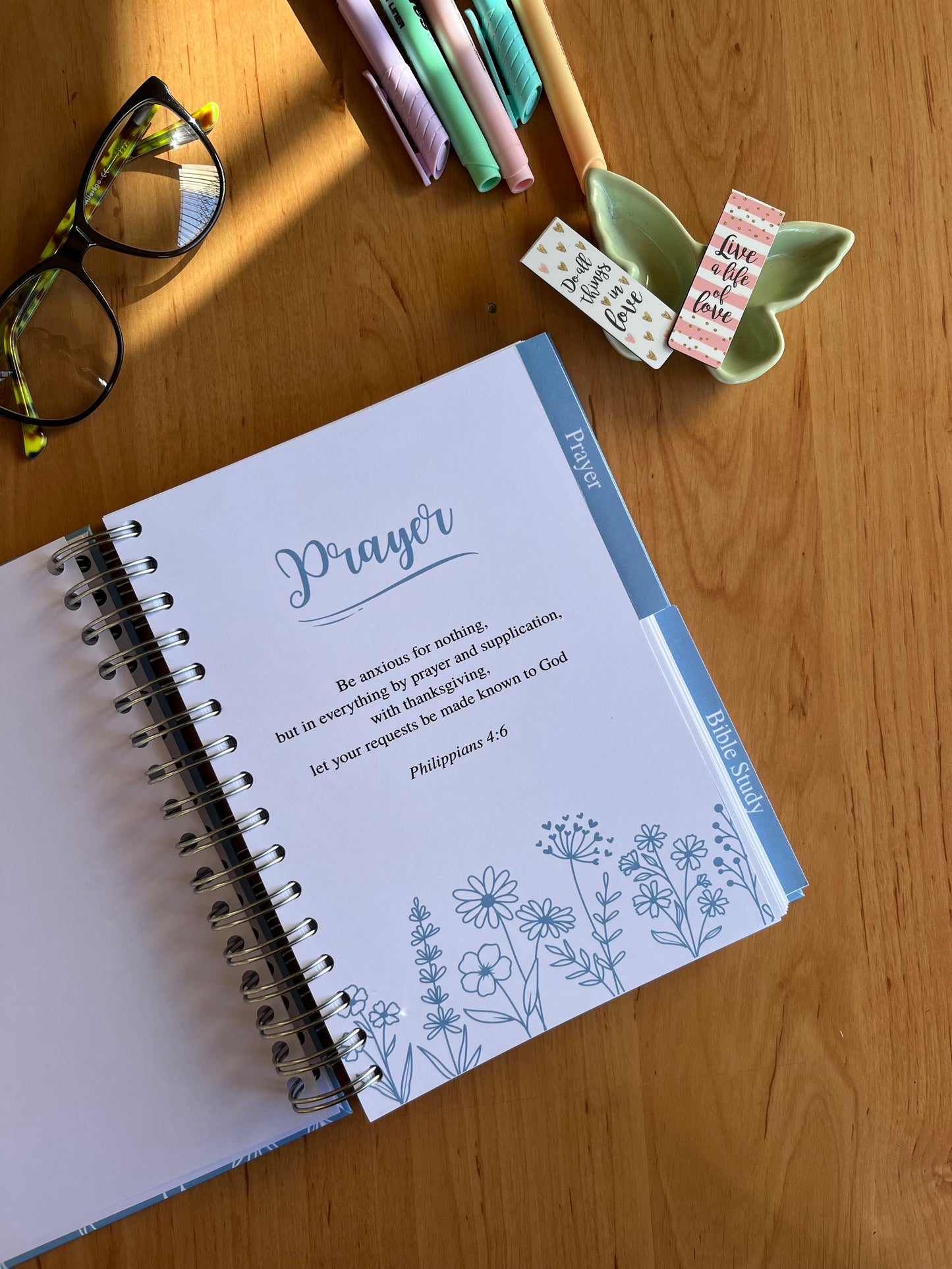 Faith Prayer & Bible Study Journal in One
