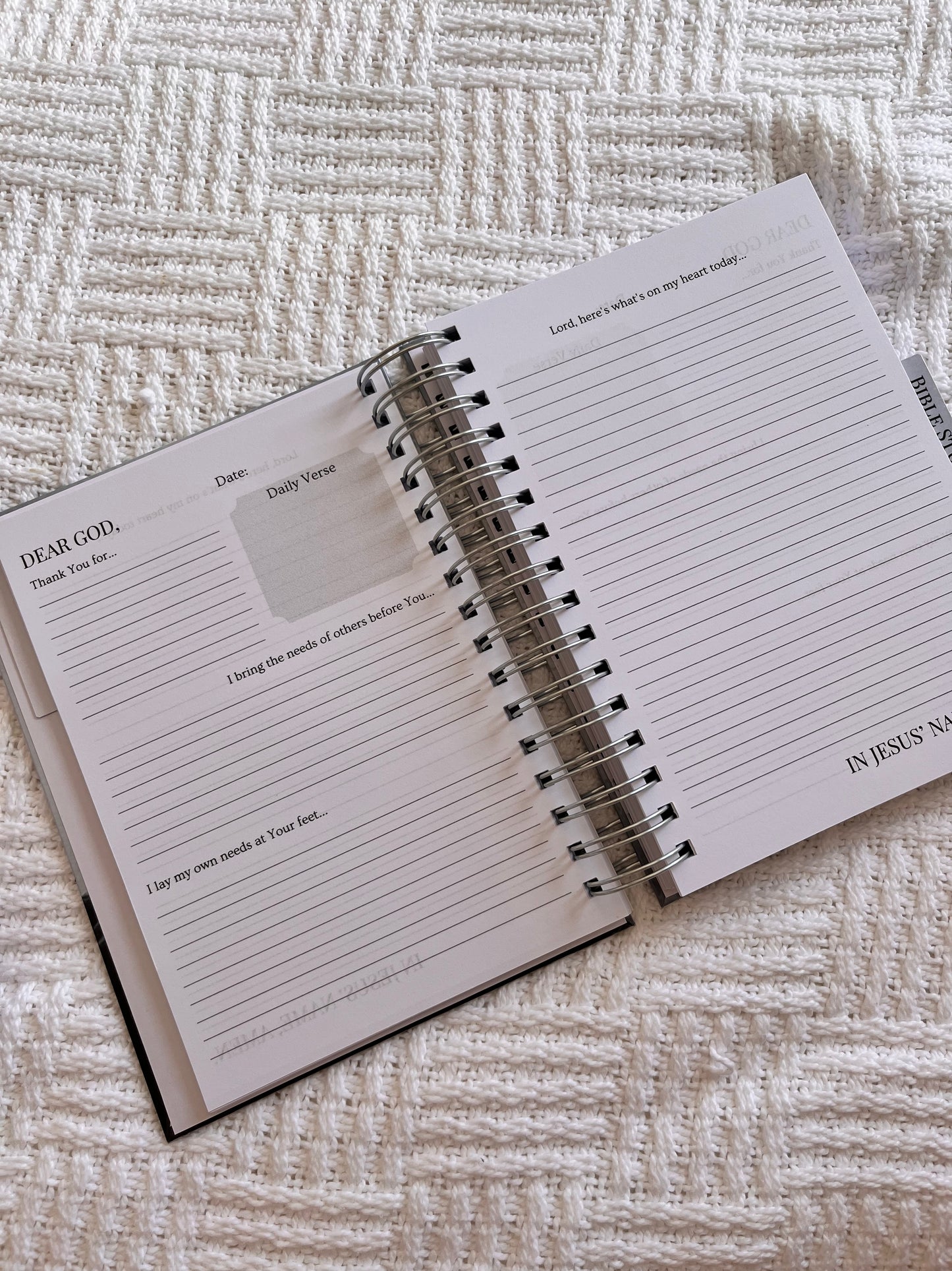 Lamb Prayer & Bible Study Journal in One