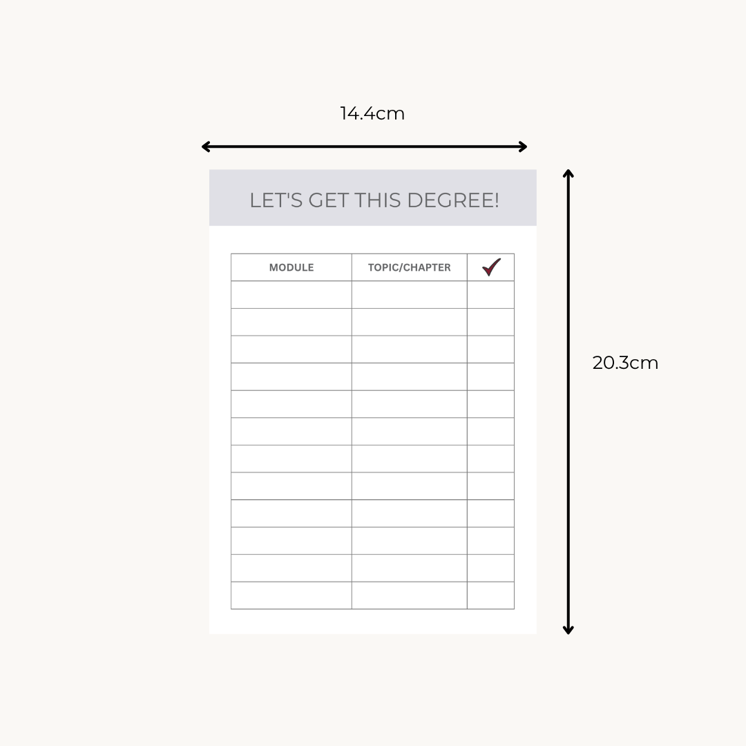 Greyscale Student Survival Kit