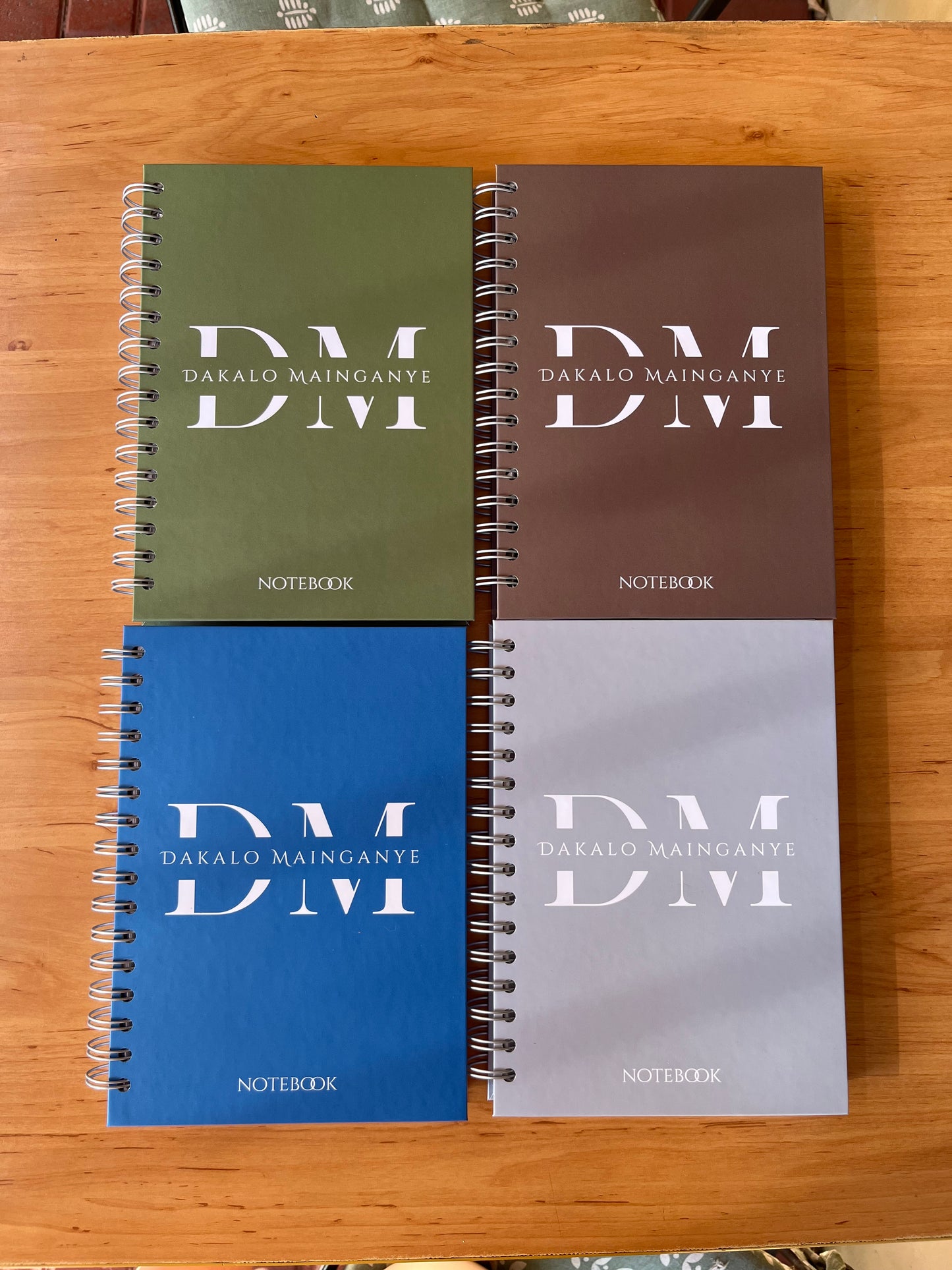 Monogram Notebook for Men (Multiple Colours)