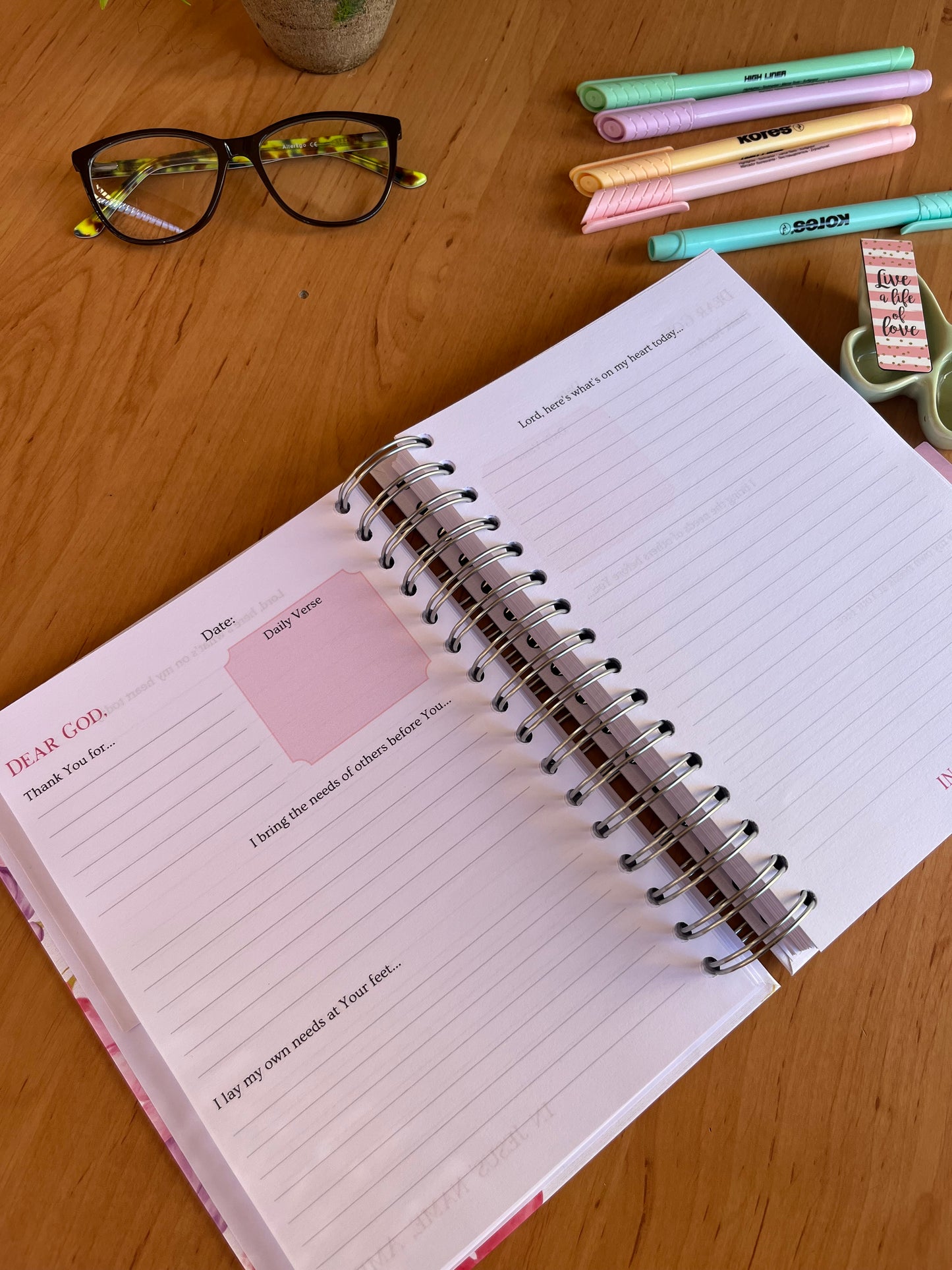 A Little Faith Prayer & Bible Study Journal in One