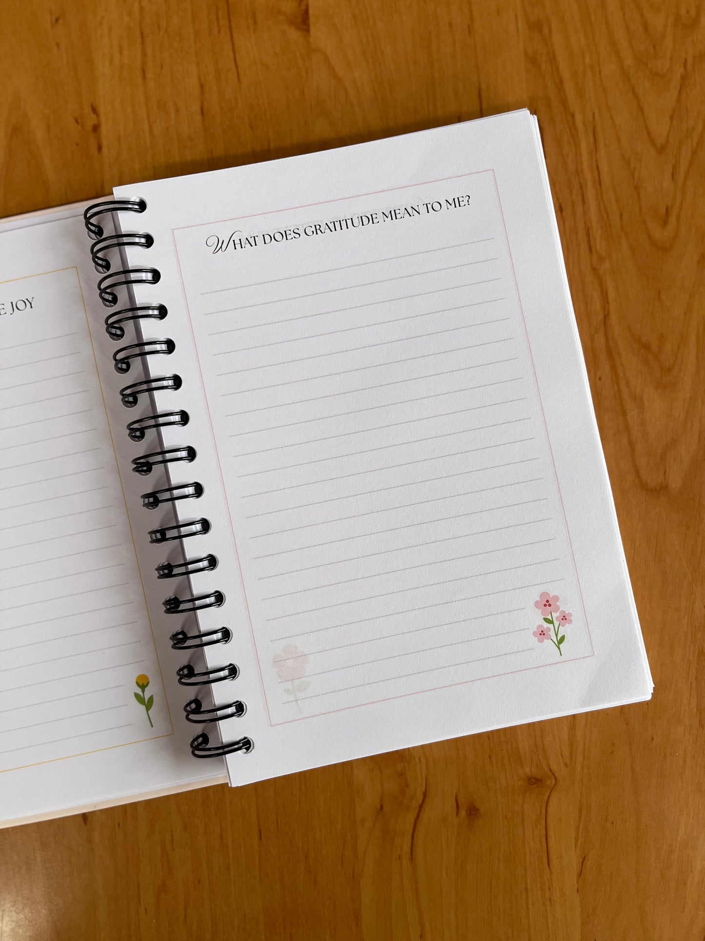Garden Gratitude Journal