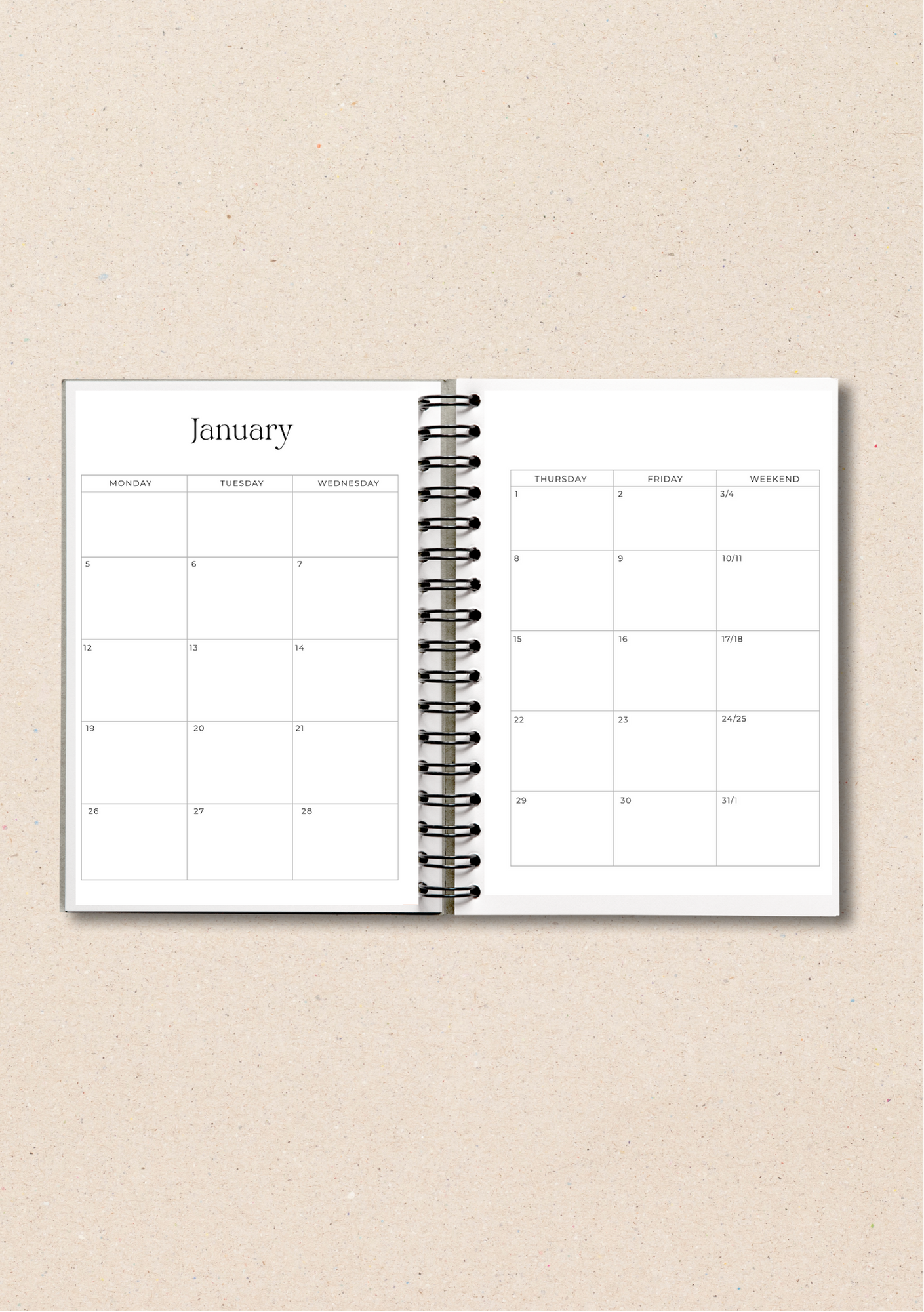 Customisable Varsity Academic Planner