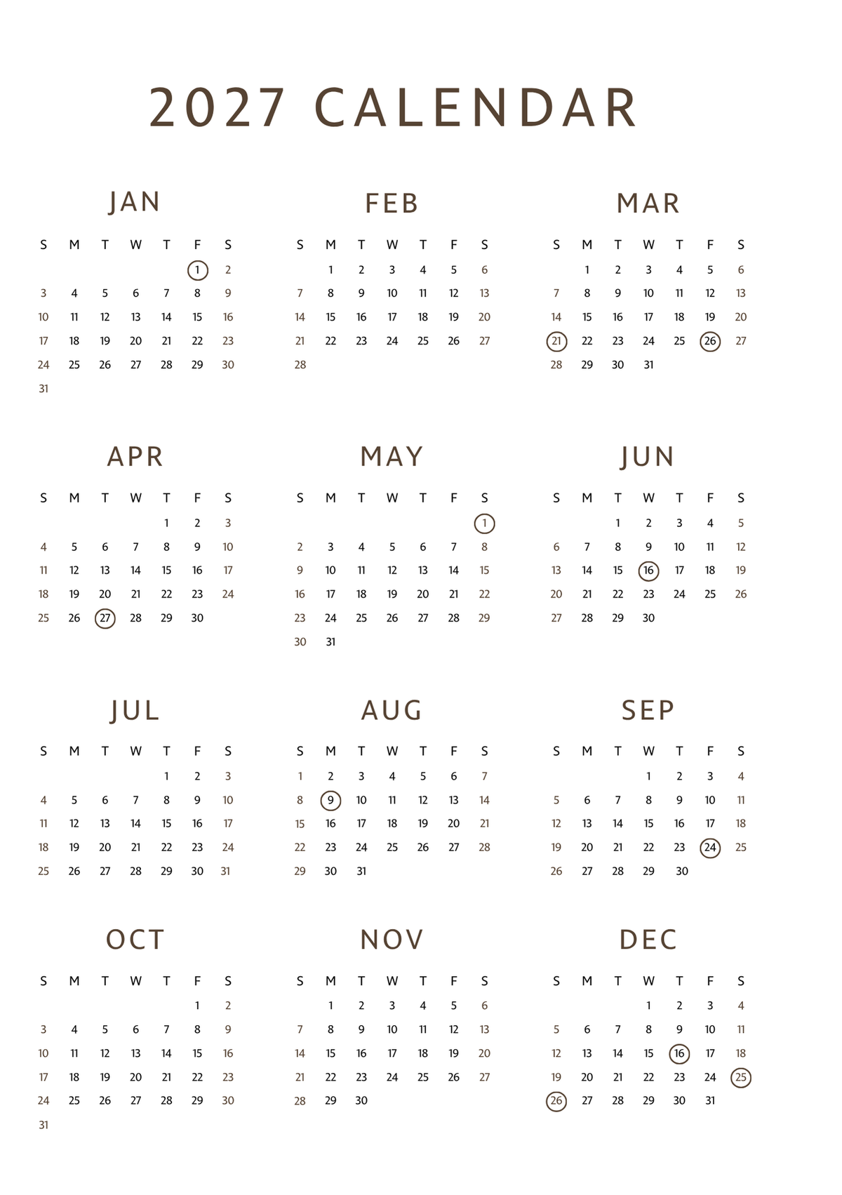 Established Steps 2027 Diary