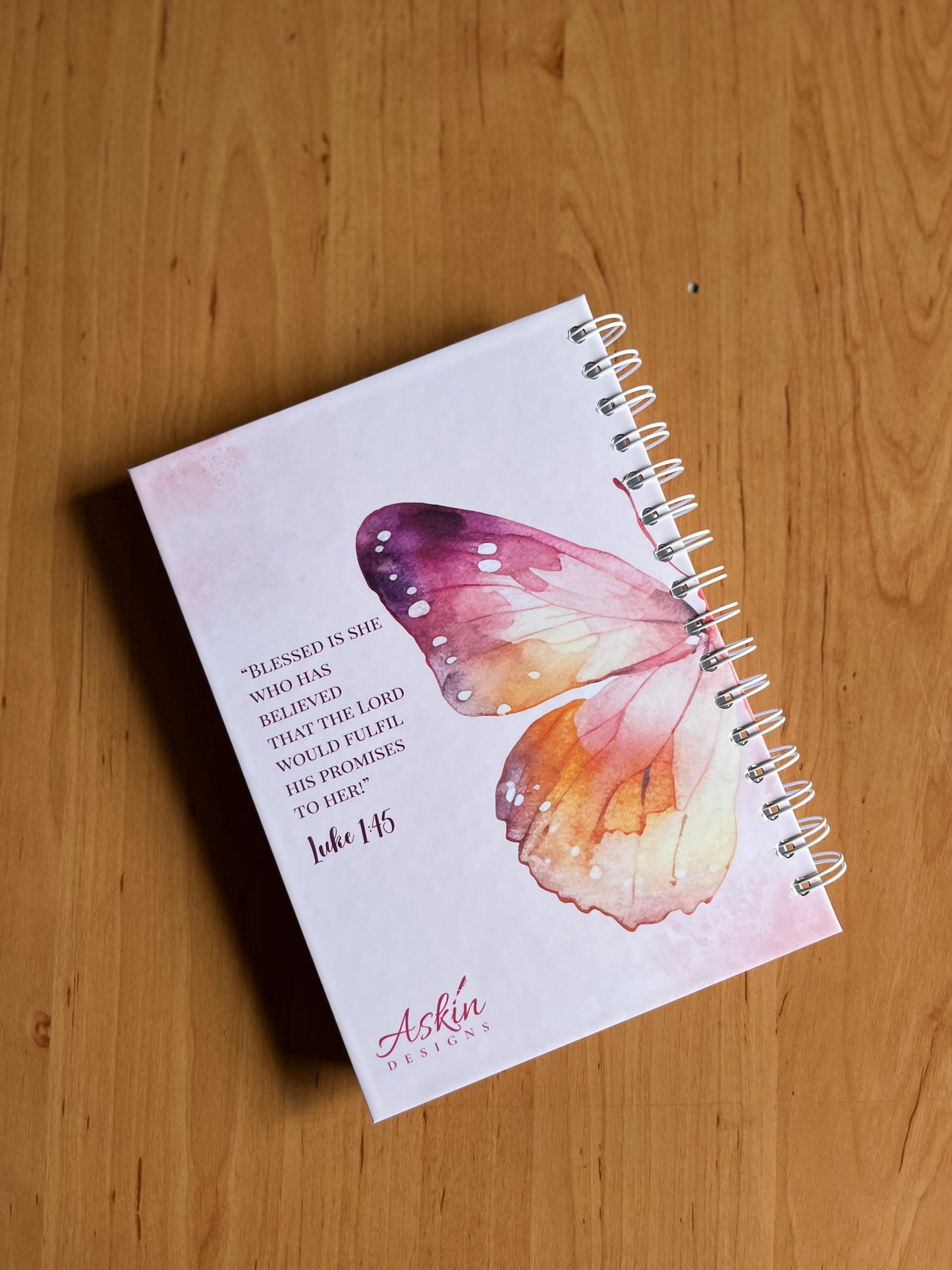 Butterfly Daily Journal with Footnotes