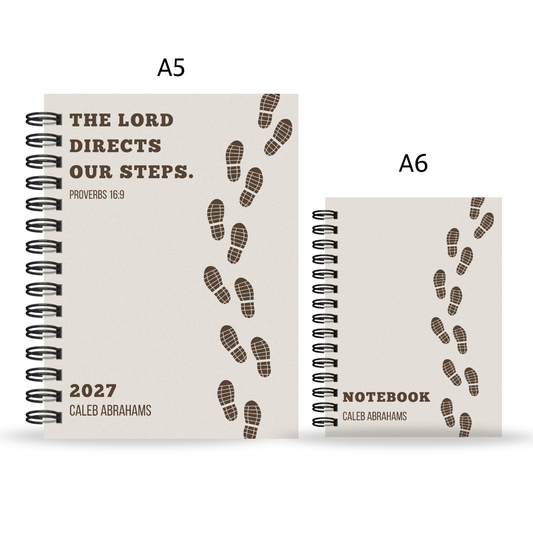 Established Steps Diary + A6 Notebook Combo