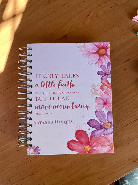 A Little Faith Prayer & Bible Study Journal in One