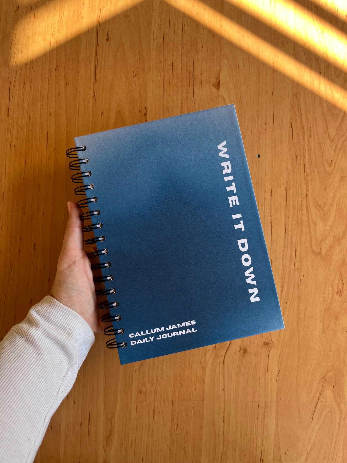 Write it Down Daily Journal with Footnotes (Multiple Colours)