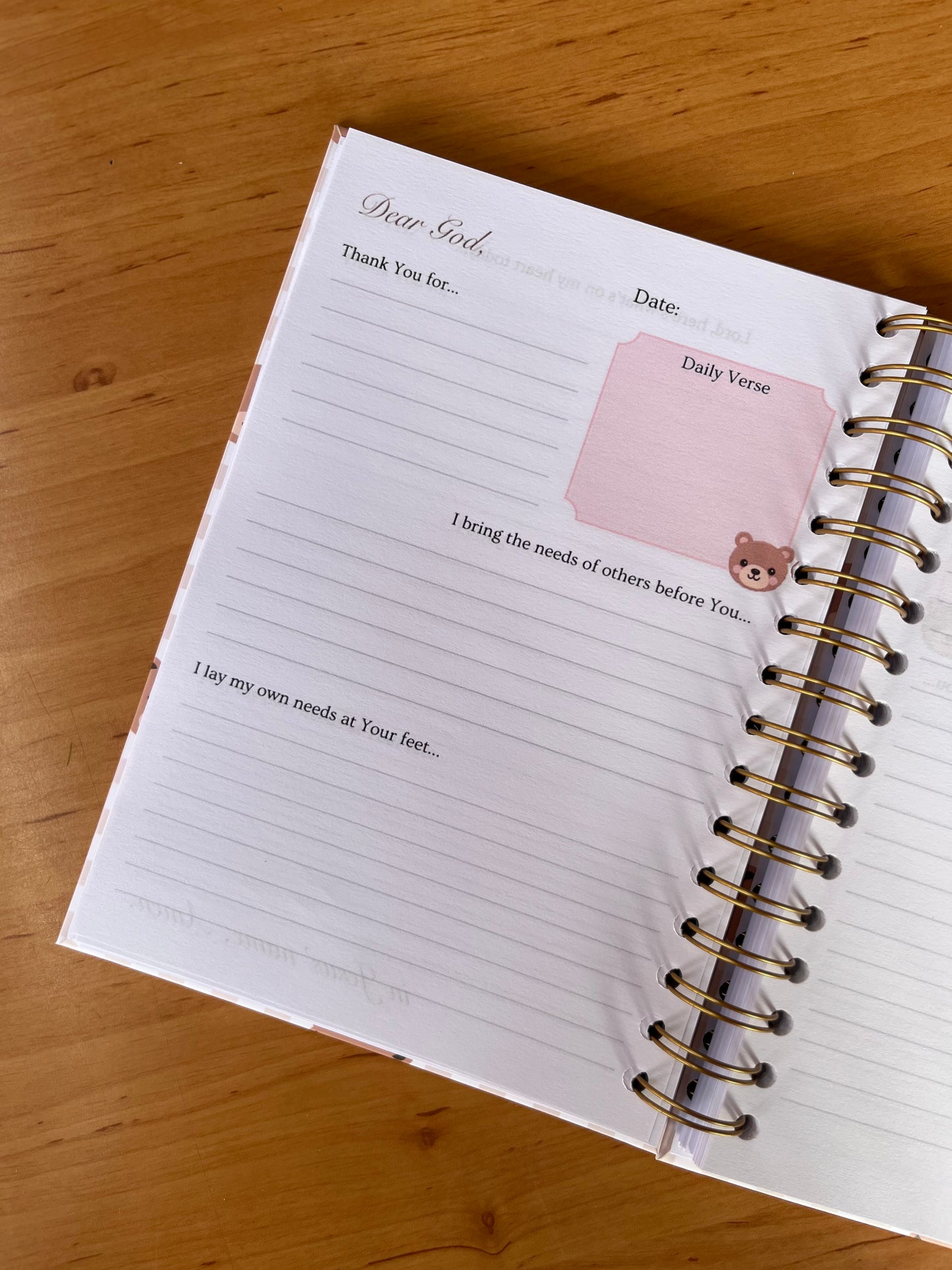 God's Daughter Guided Prayer Journal