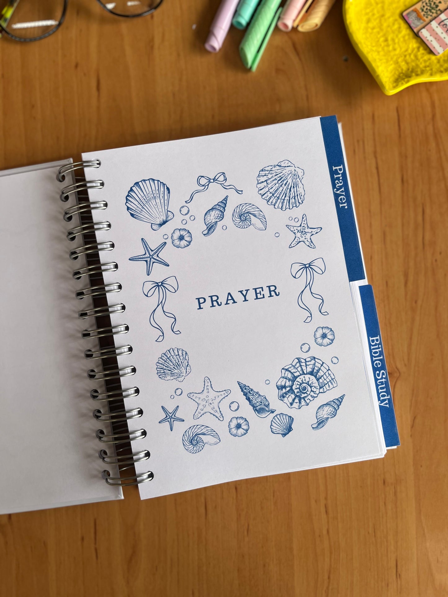 Deep Waters Prayer & Bible Study Journal in One