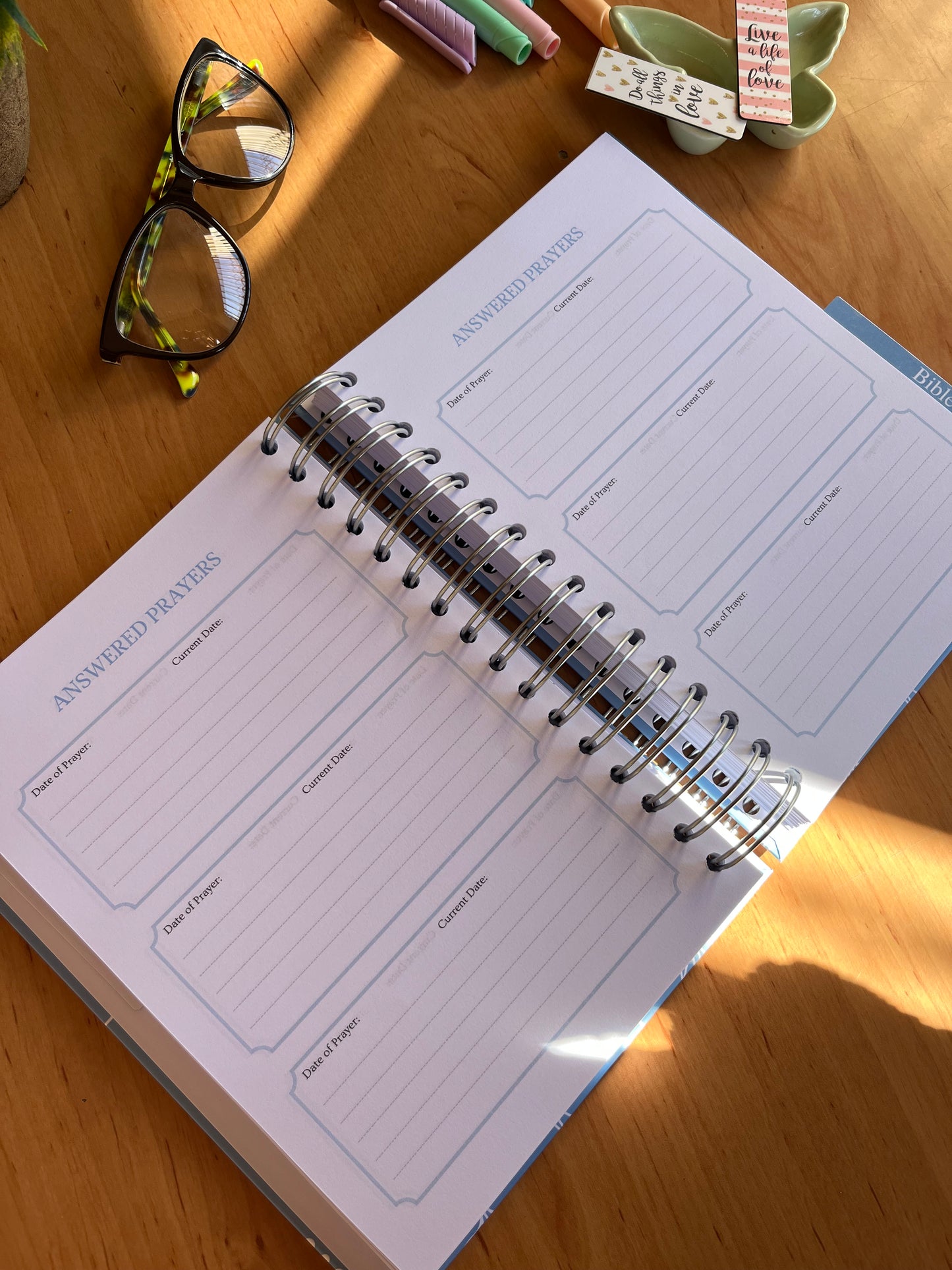 Faith Prayer & Bible Study Journal in One