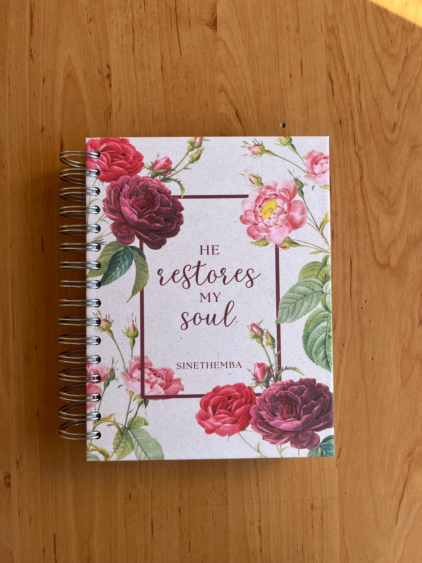 Rose Prayer & Bible Study Journal in One