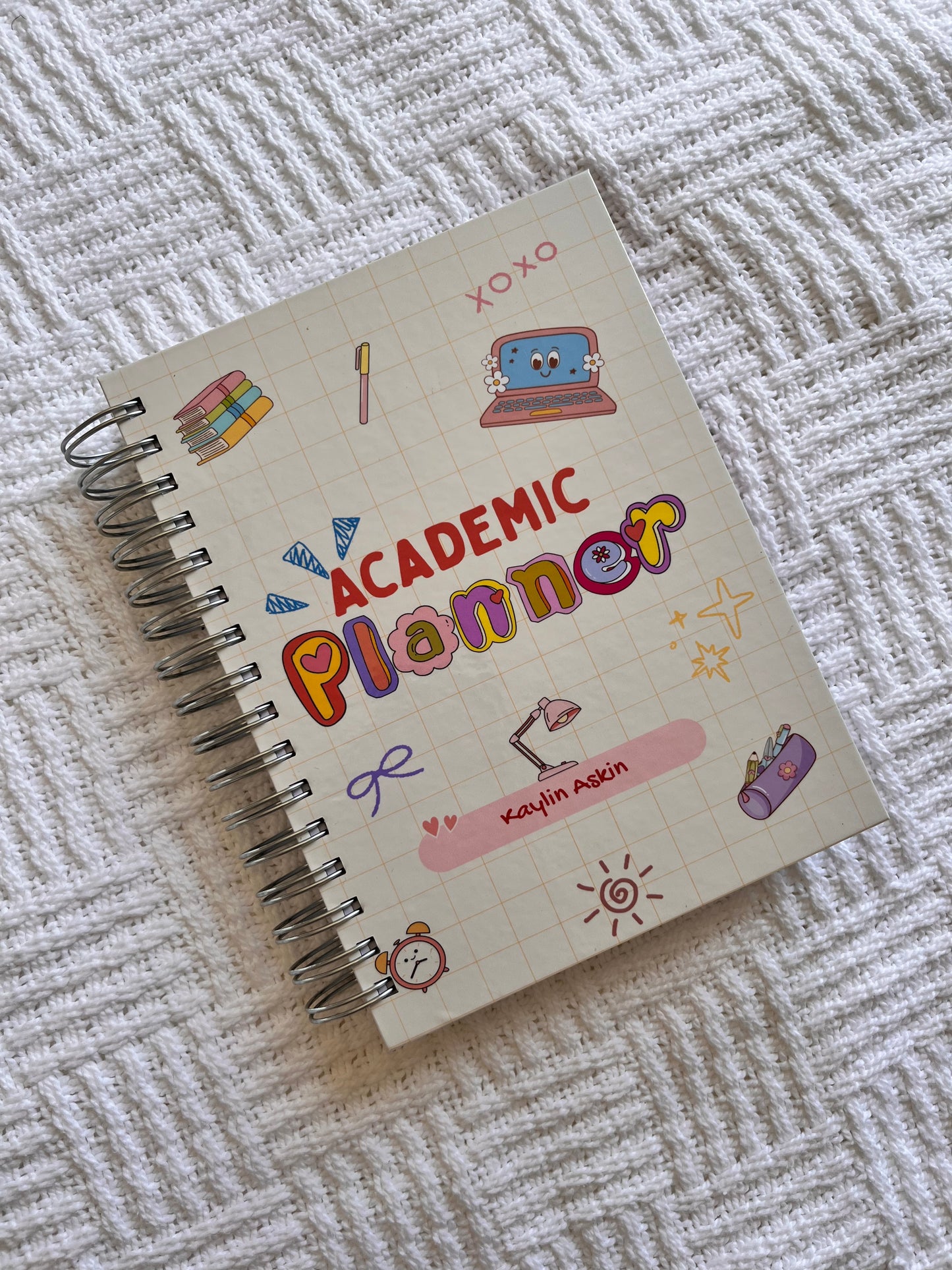Cute & Colourful Varsity Academic Planner