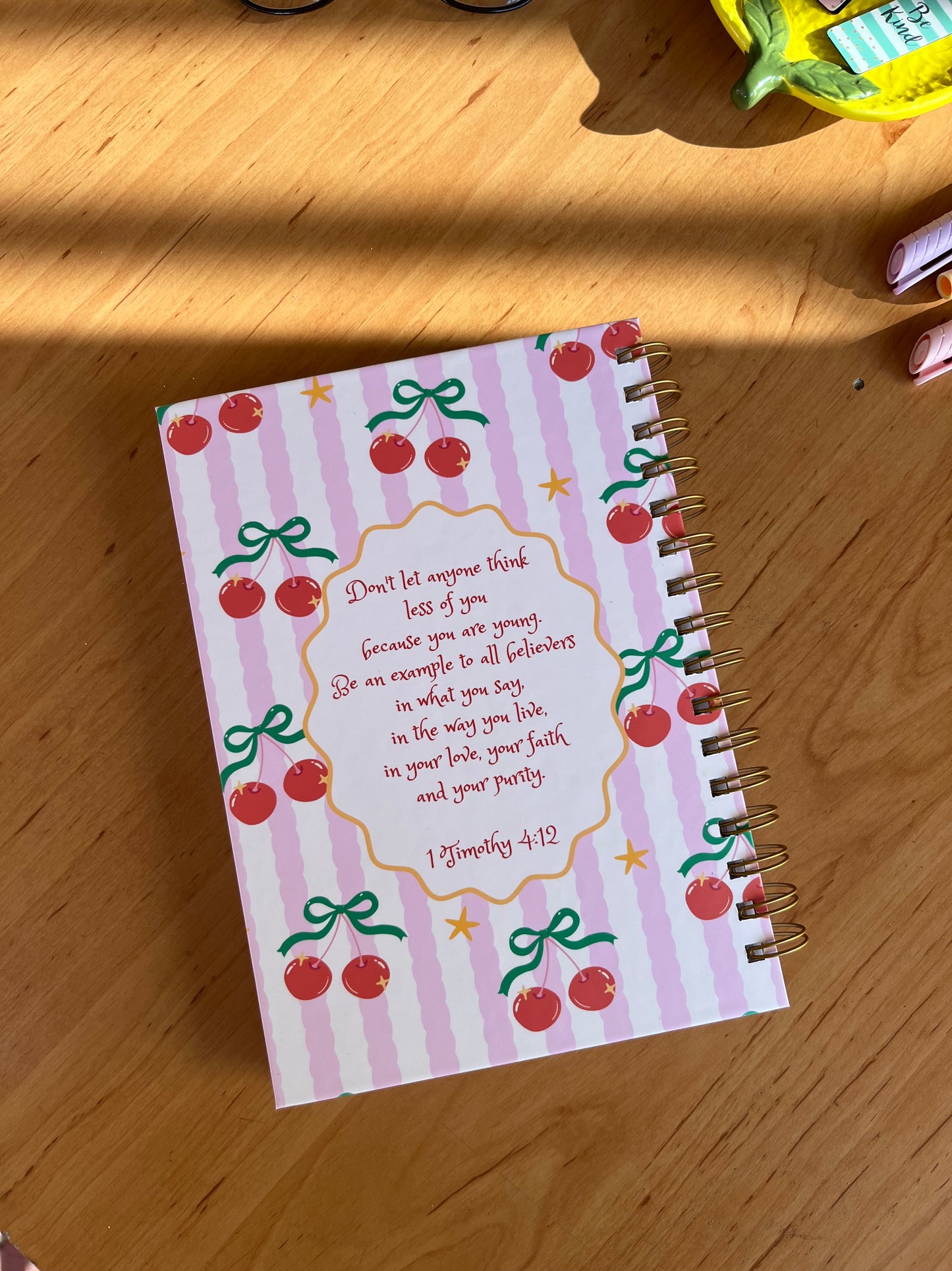 Cherry Teen Guided Prayer Journal