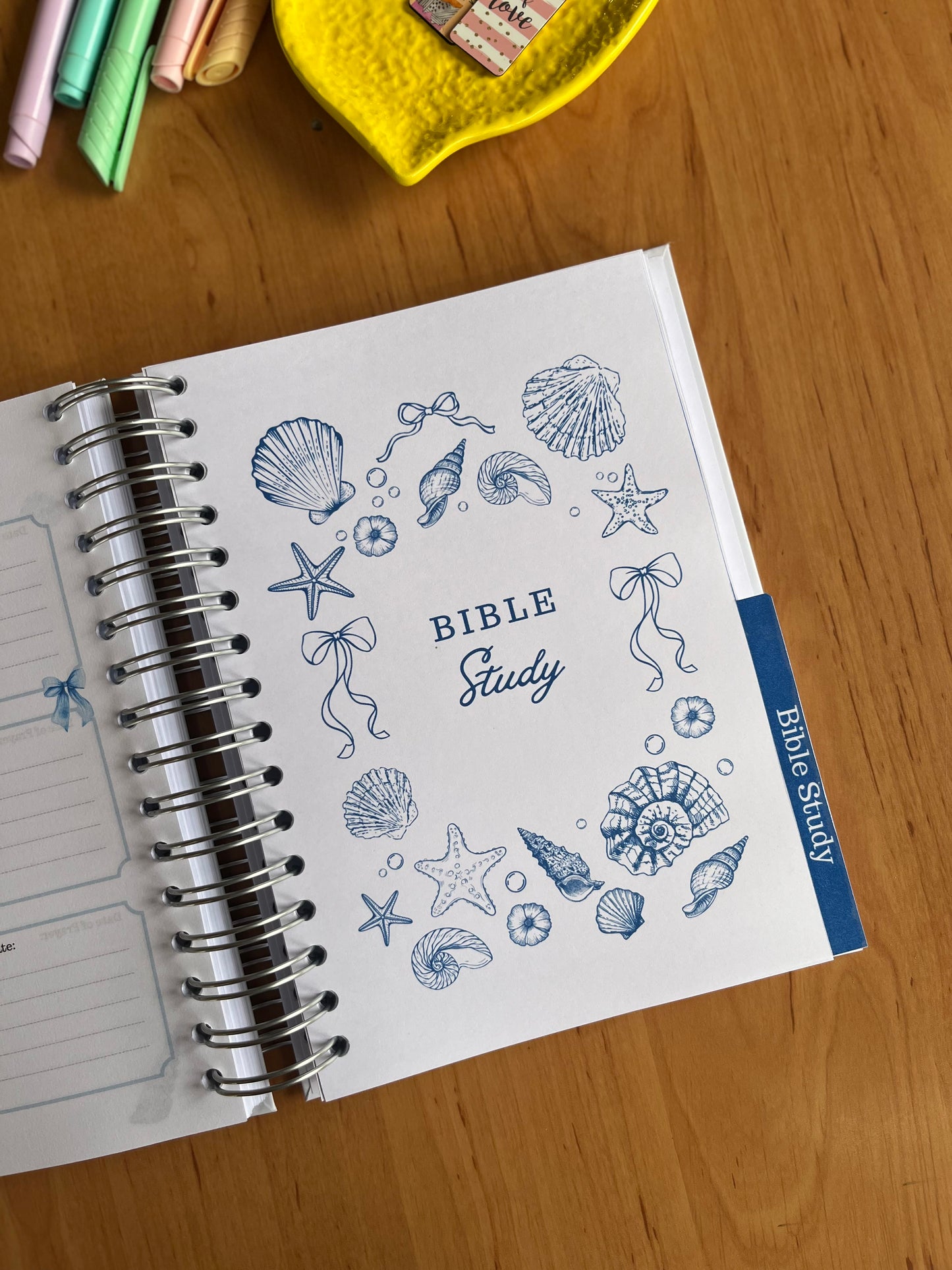 Deep Waters Prayer & Bible Study Journal in One