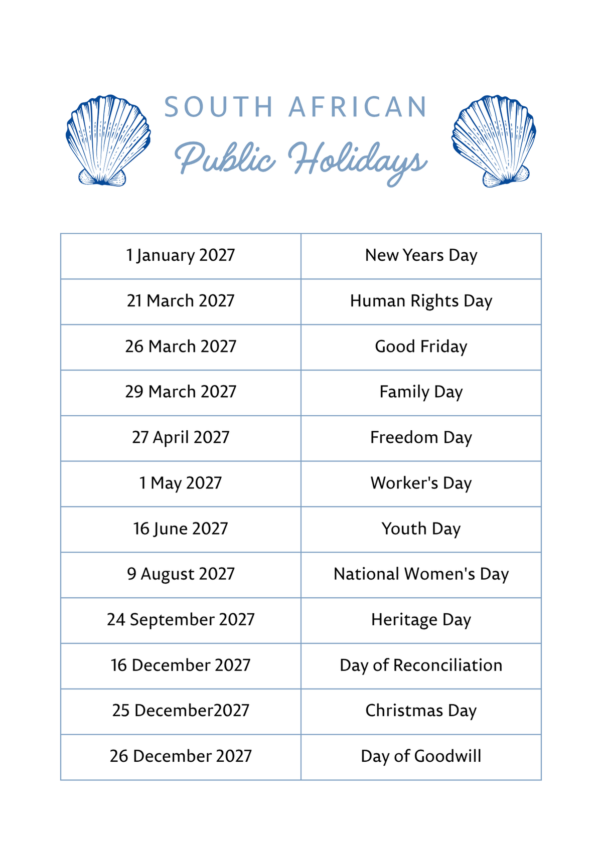 Steadfast 2027 Diary