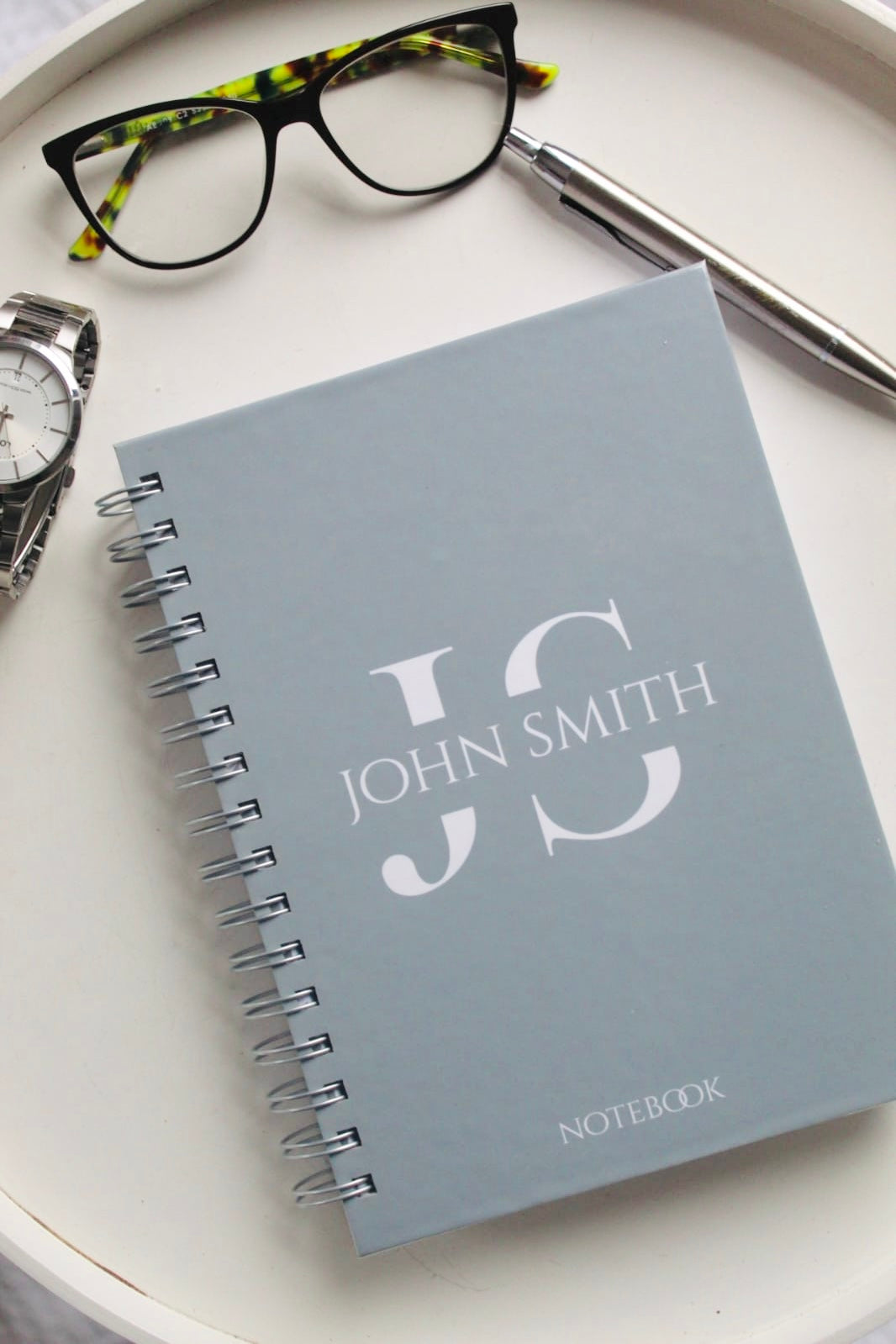 Personalised Monogram Notebook for Men