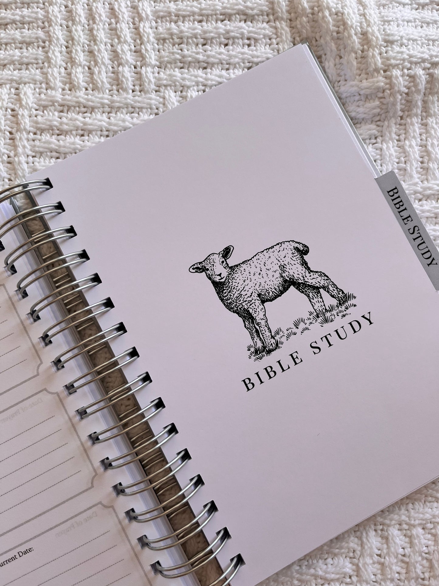 Lamb Prayer & Bible Study Journal in One