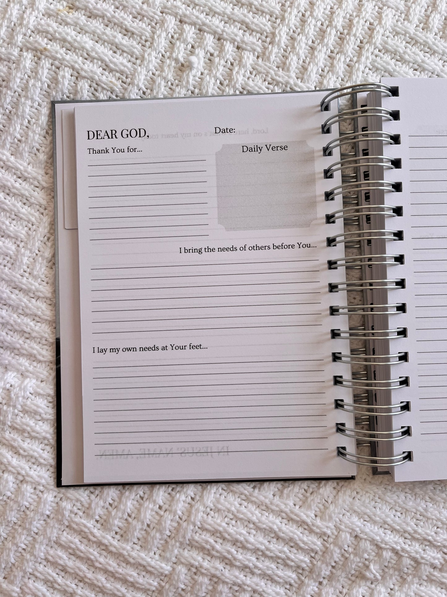 Lamb Prayer & Bible Study Journal in One