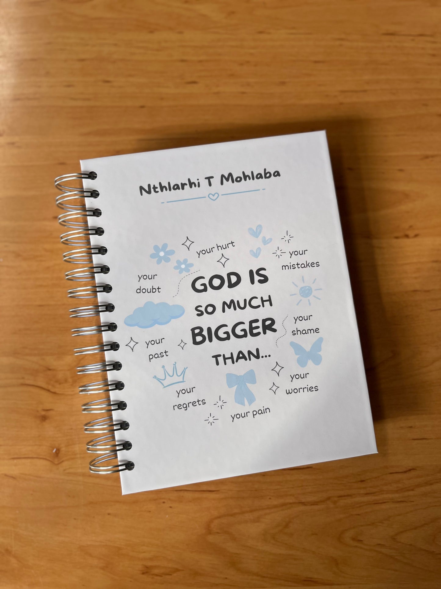 God is Bigger Prayer and Bible Study Journal in One