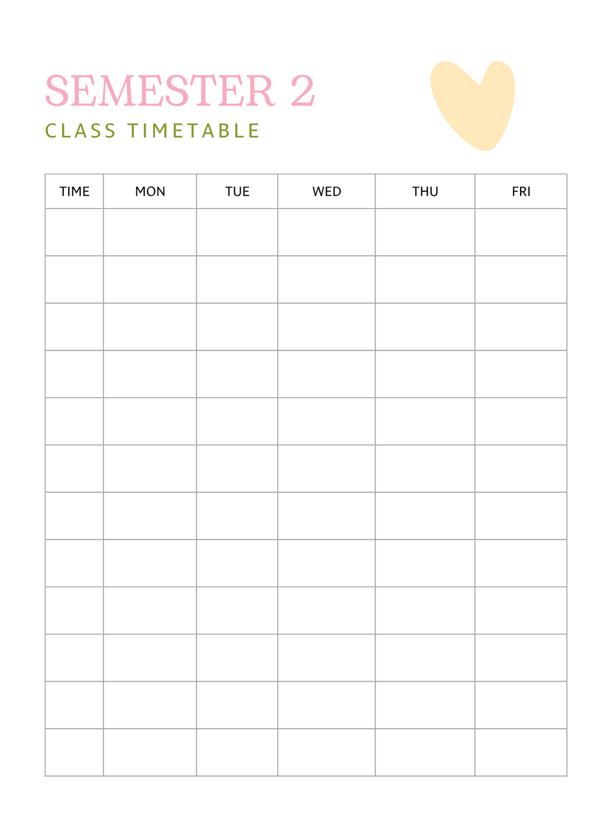 Sweetheart Varsity Academic Planner