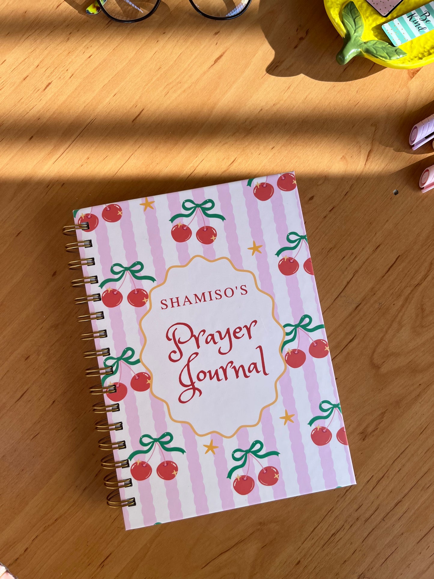 Cherry Teen Guided Prayer Journal