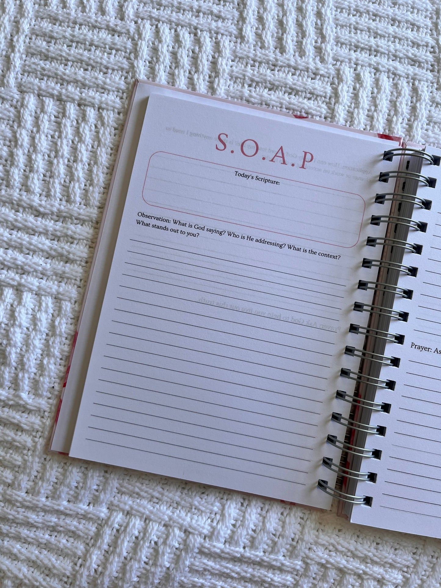 Just a Girl Bible Study Journal