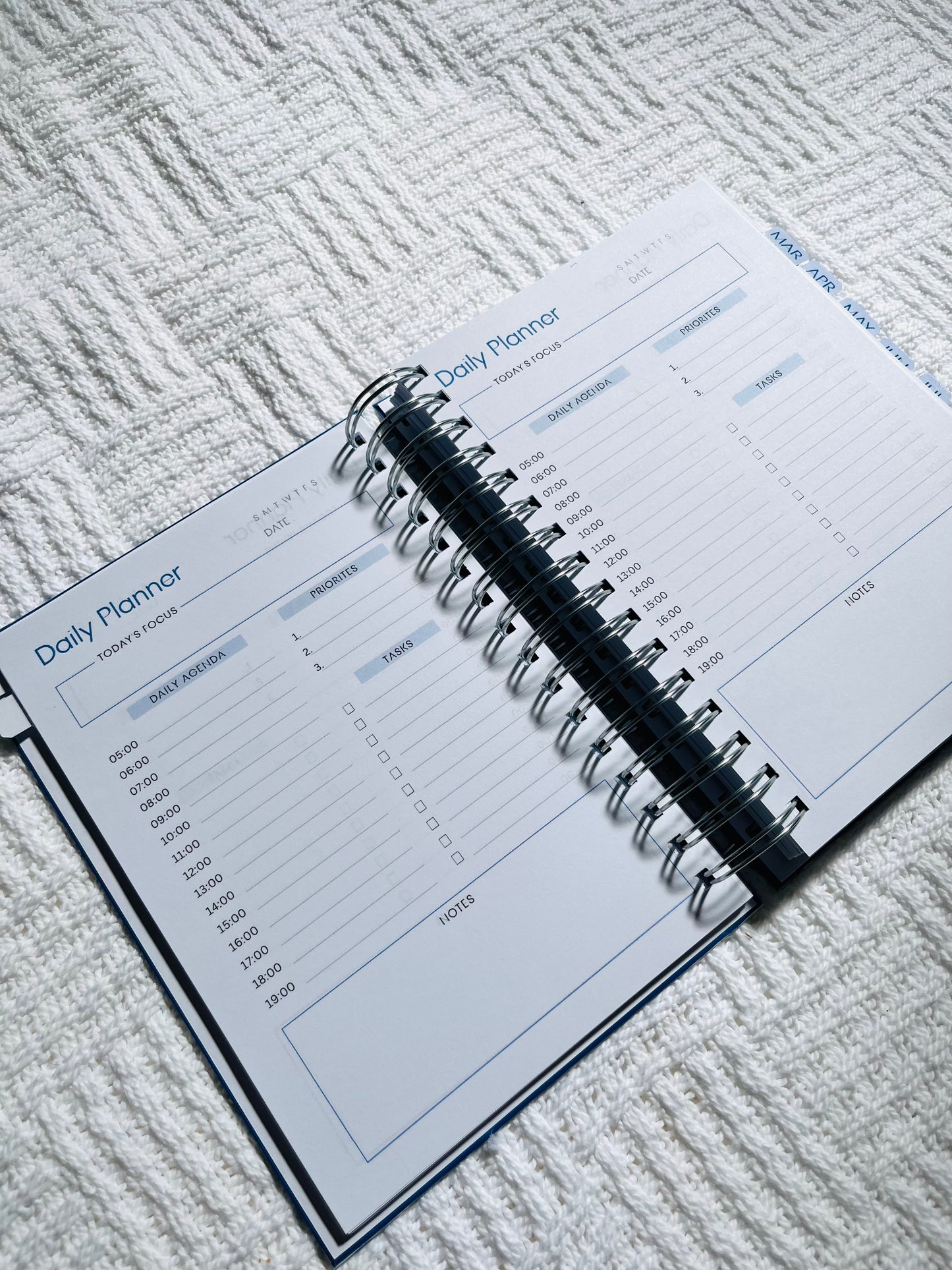 Personalised Men's 2026 Undated Diary (Multiple Colours)