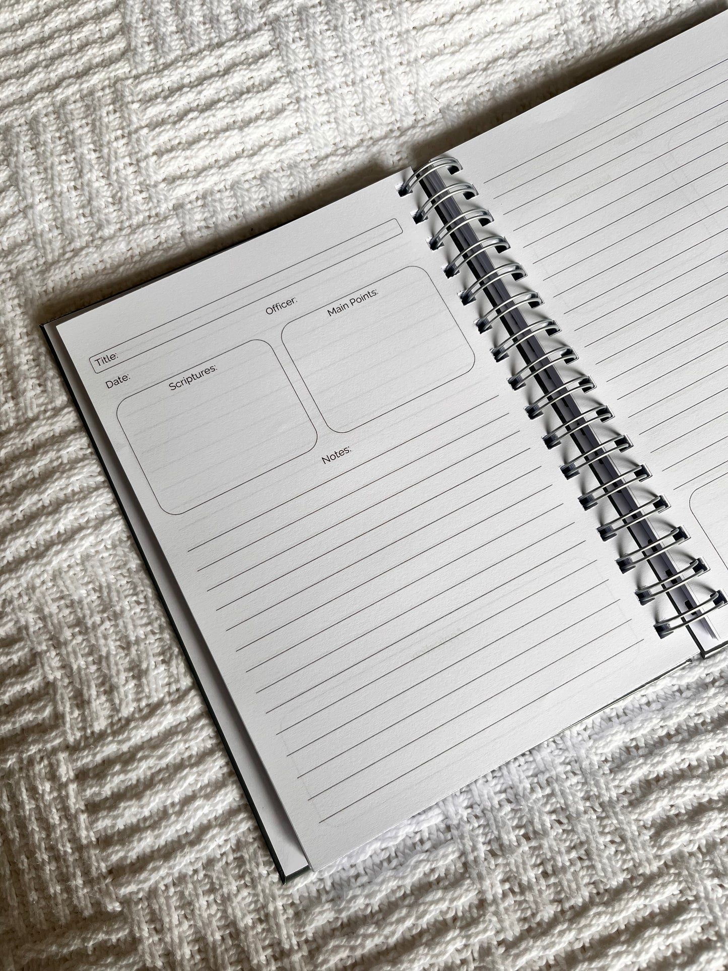 Personalised Man Of God Sermon Notebook