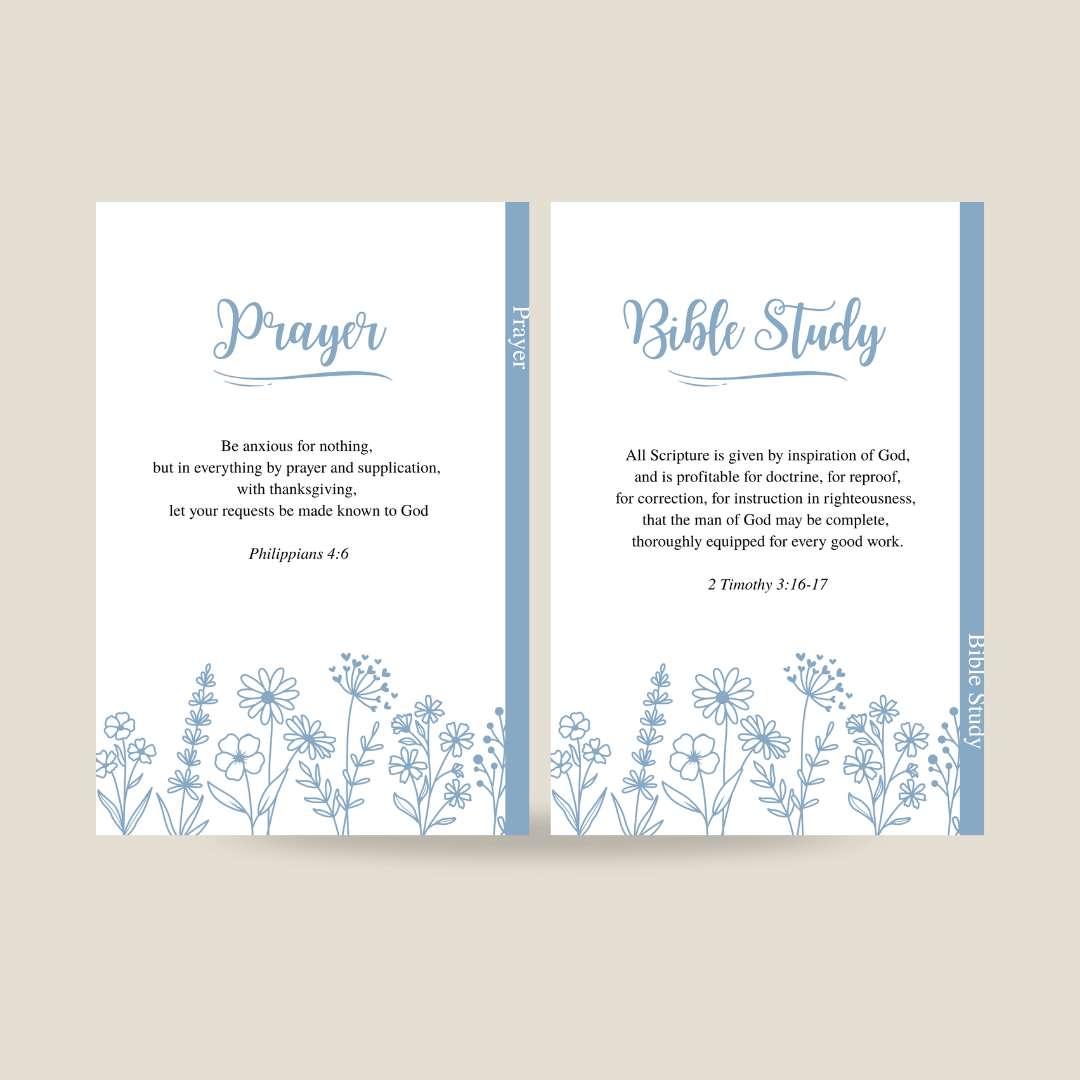 Faith Prayer & Bible Study Journal in One