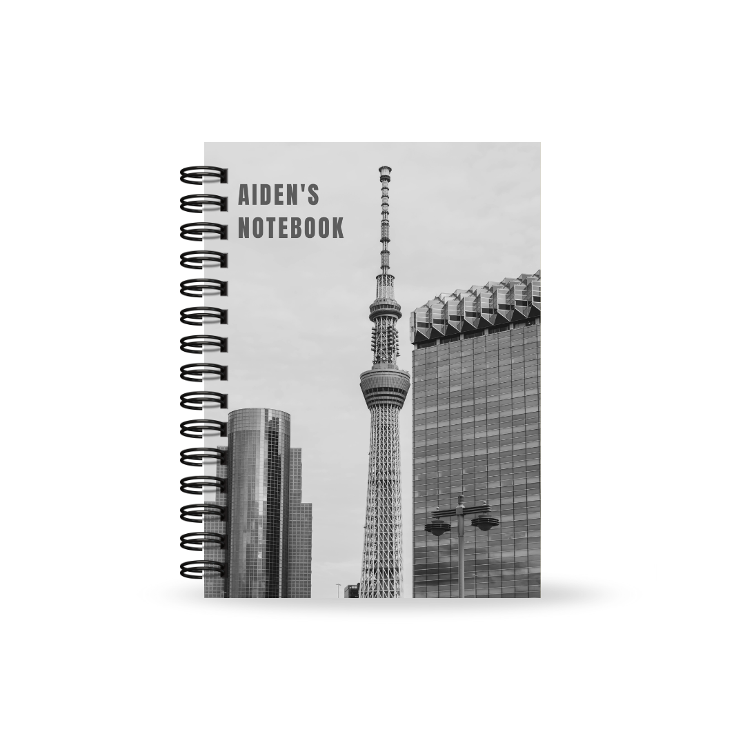 Skyscraper Lined Notebook