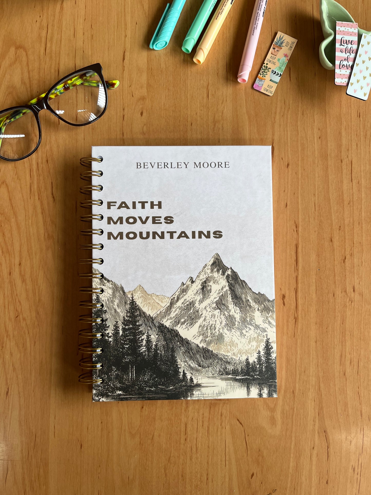 Faith Moves Mountains Guided Prayer Journal