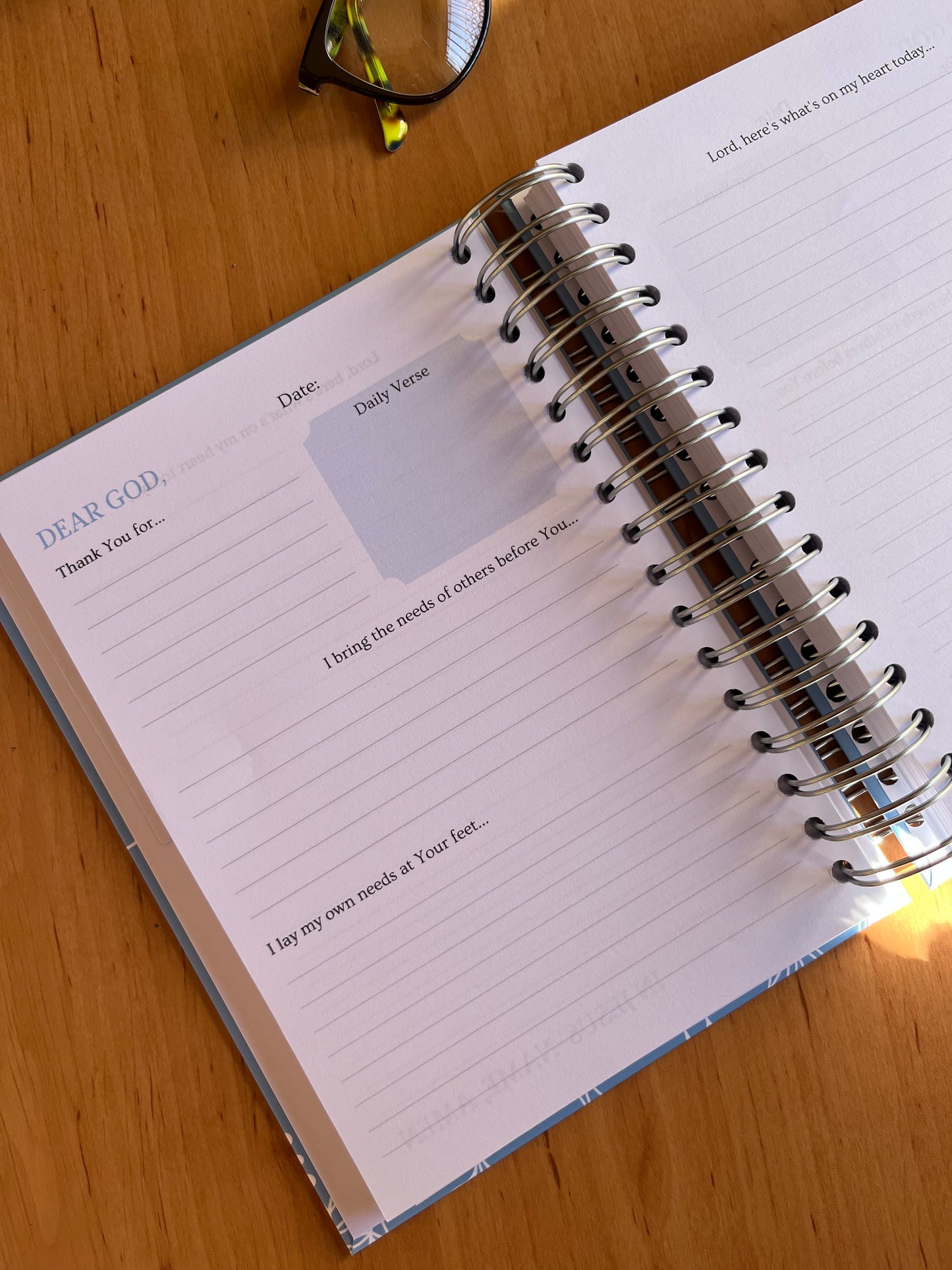 Faith Prayer & Bible Study Journal in One