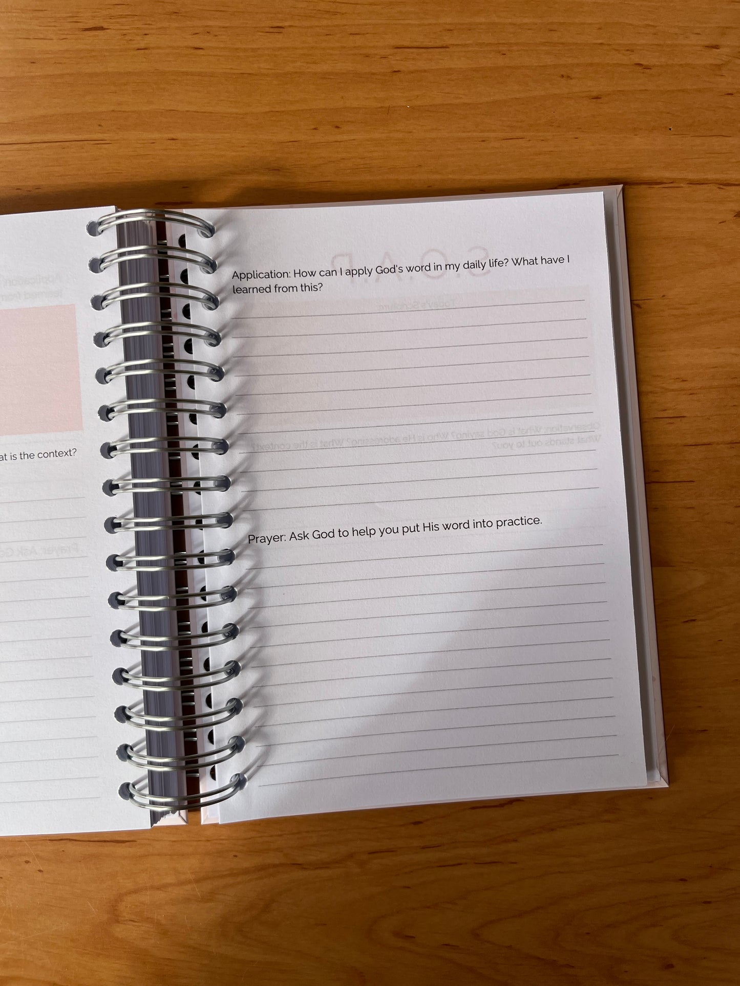 God is Within Her Prayer and Bible Study Journal in One